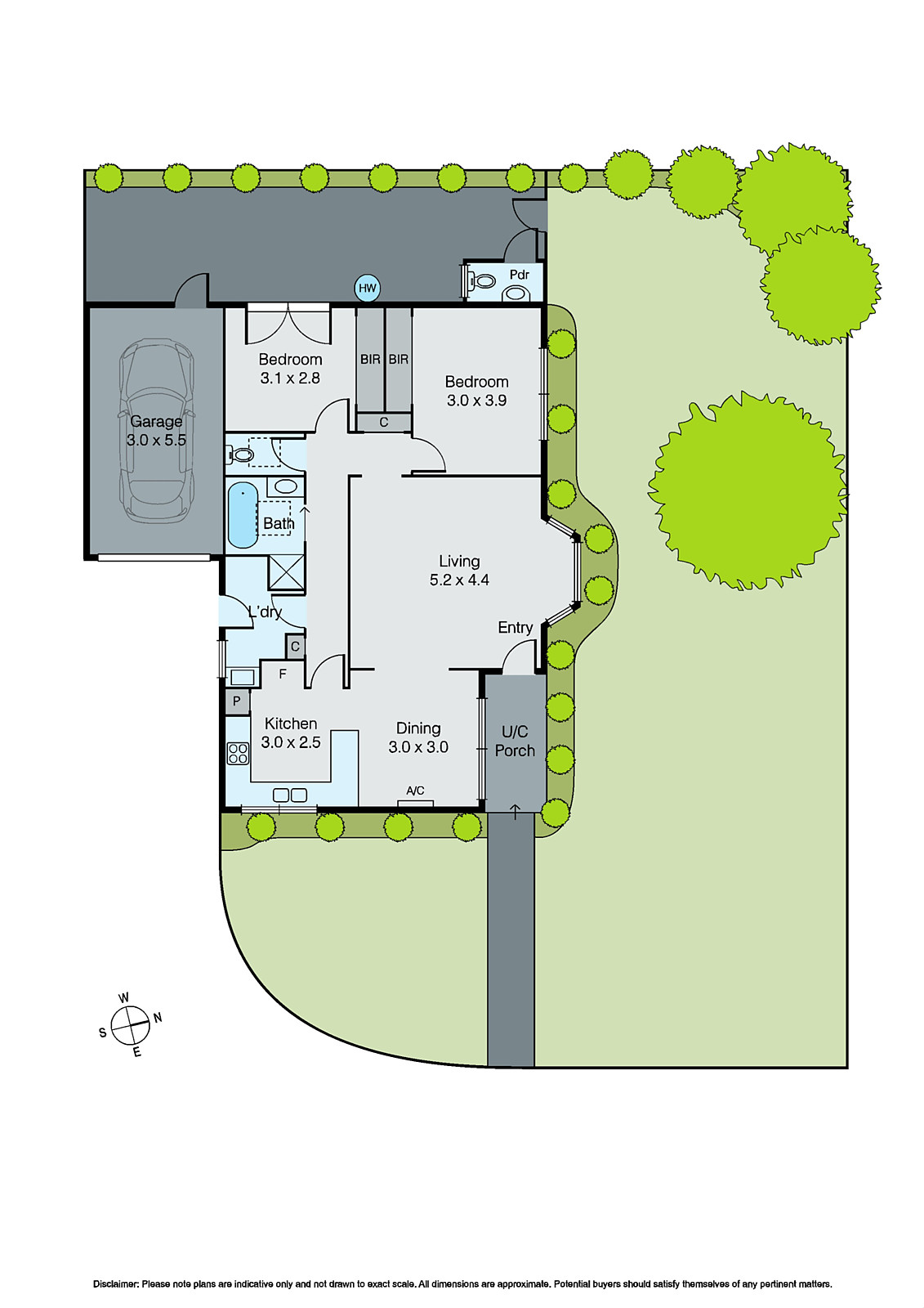 1/133 Barrabool Road, Highton VIC 3216 - Floorplan