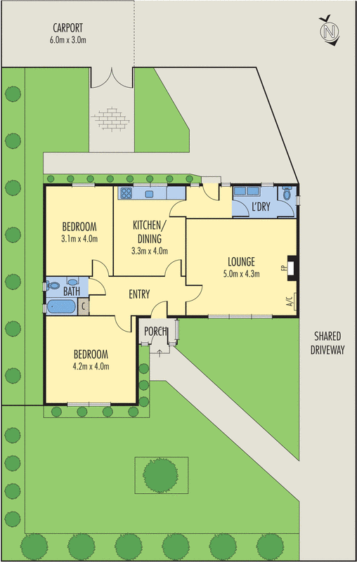 1/134 Moriah Street, Clayton VIC 3168 - Floorplan