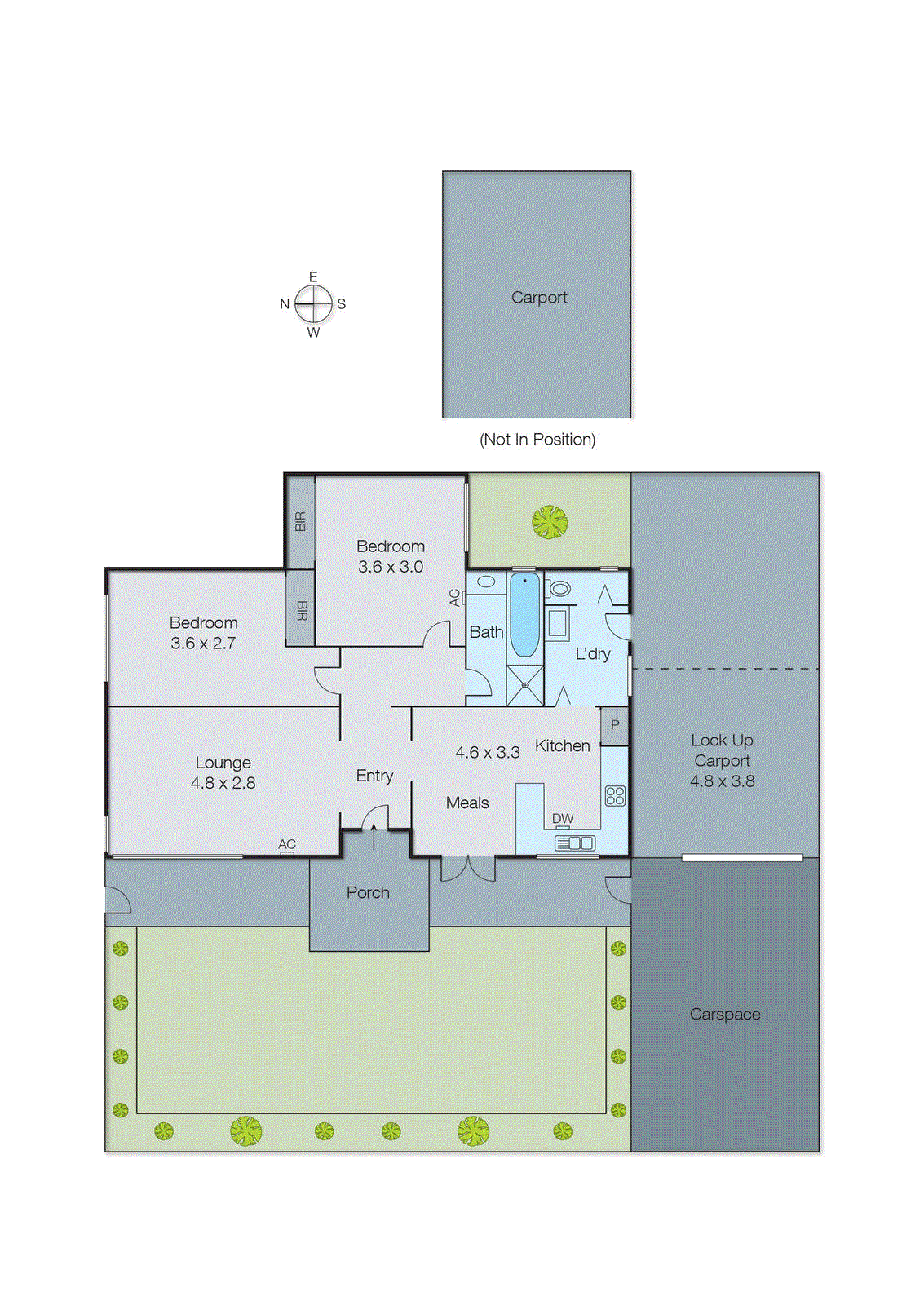 1/134 Warrigal Road, Mentone VIC 3194 - Floorplan