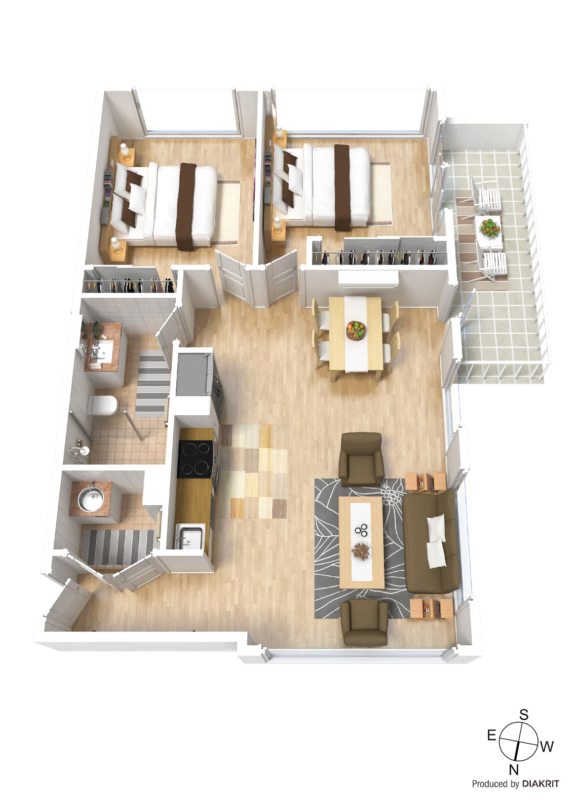 113/4 Yarra Bing Crescent, Burwood VIC 3125 - Floorplan