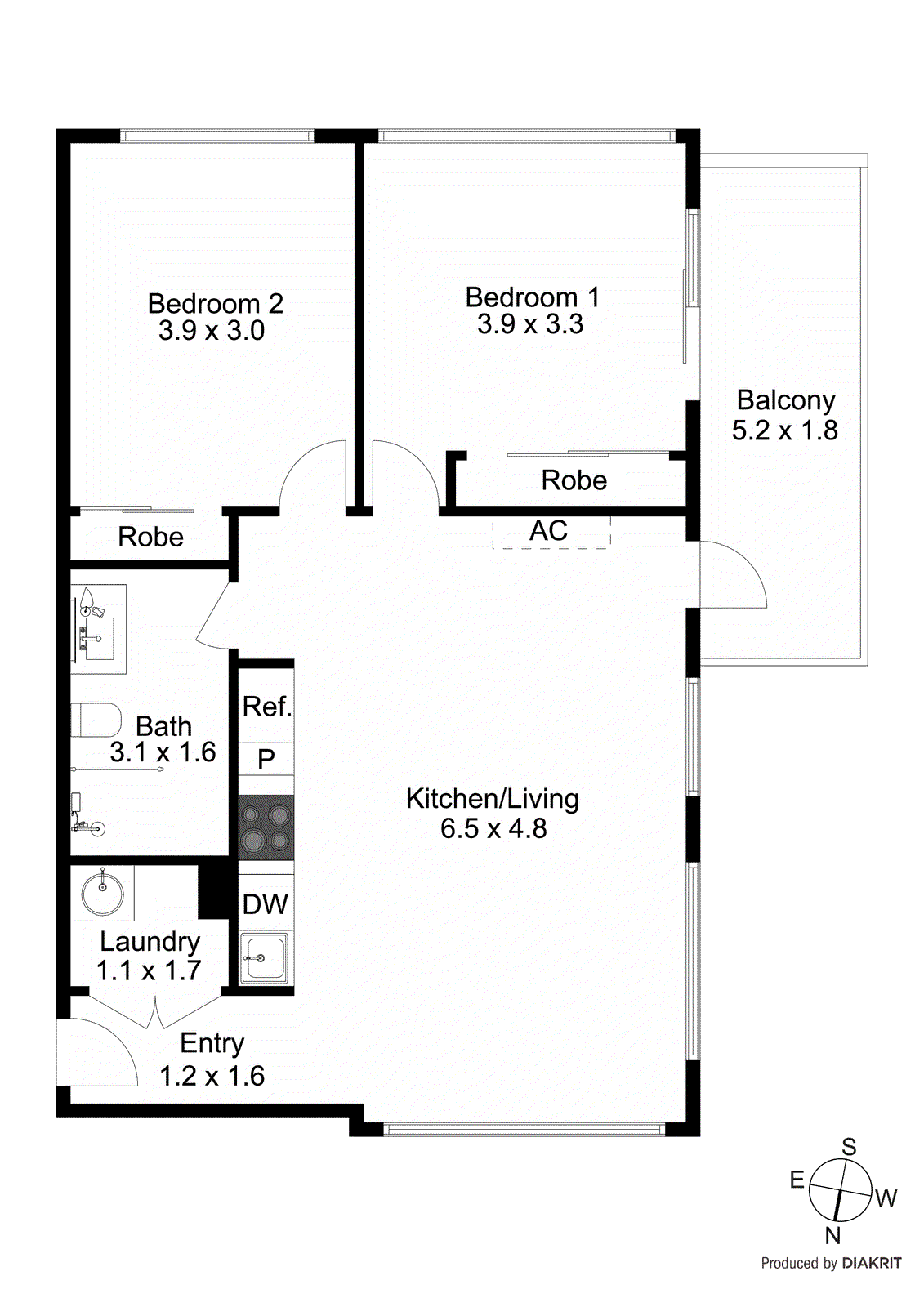 113/4 Yarra Bing Crescent, Burwood VIC 3125 - Floorplan