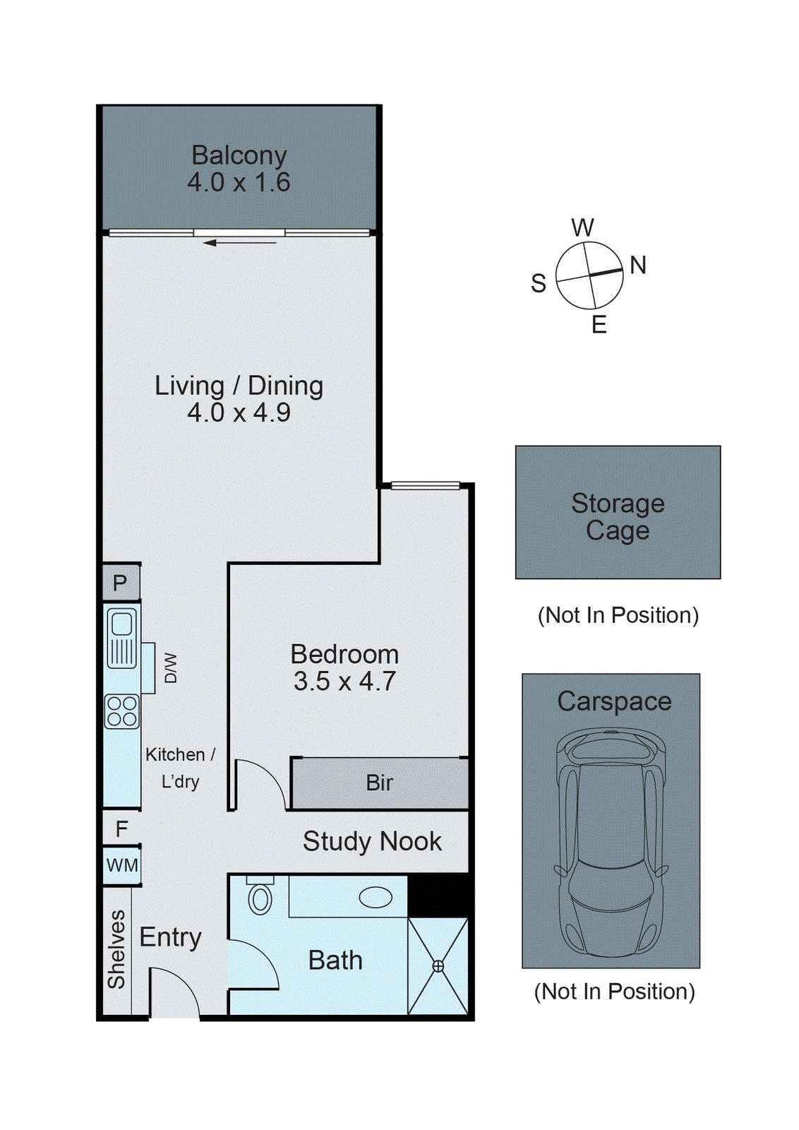 113/42 Ralston Street, South Yarra VIC 3141 - Floorplan