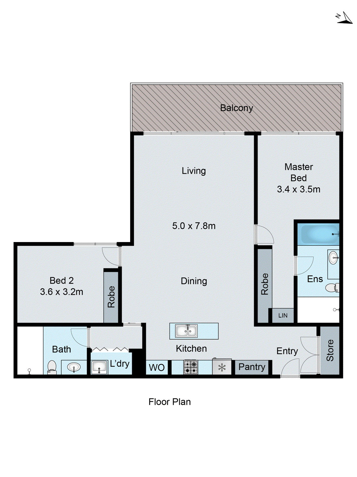 113/6-8 Eastern Beach Road, Geelong VIC 3220 - Floorplan