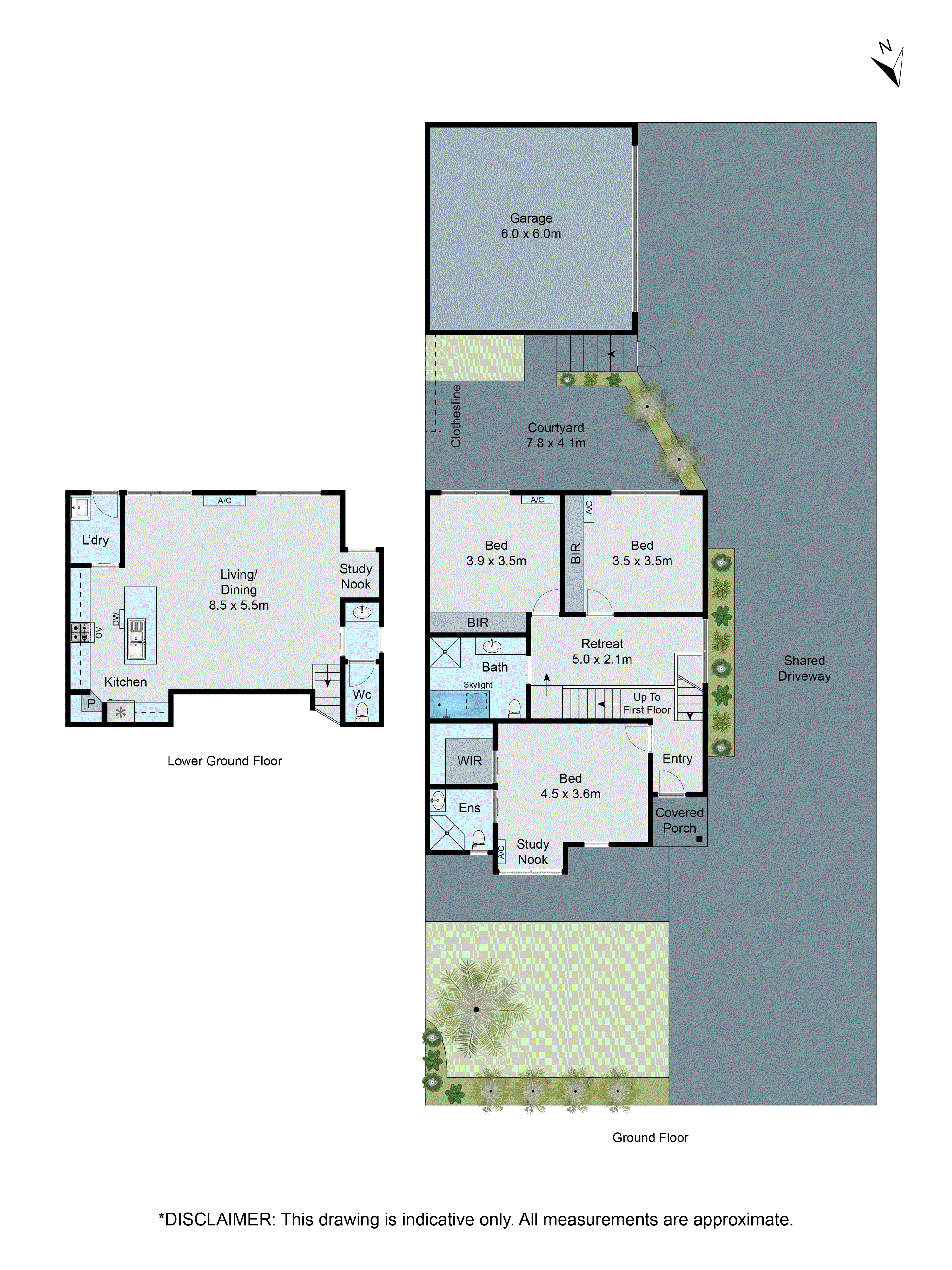 1/136 Ferntree Gully Road, Oakleigh East VIC 3166 - Floorplan