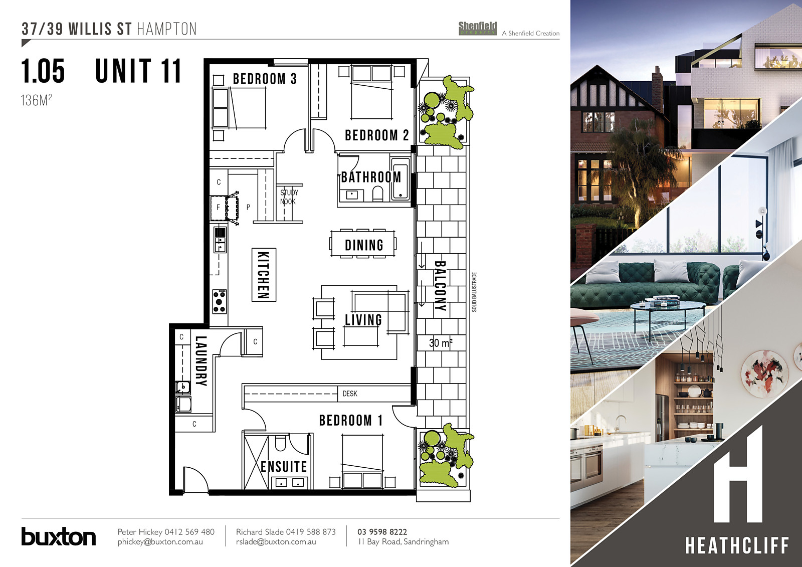 11/37-39 Willis Street, Hampton VIC 3188 - Floorplan