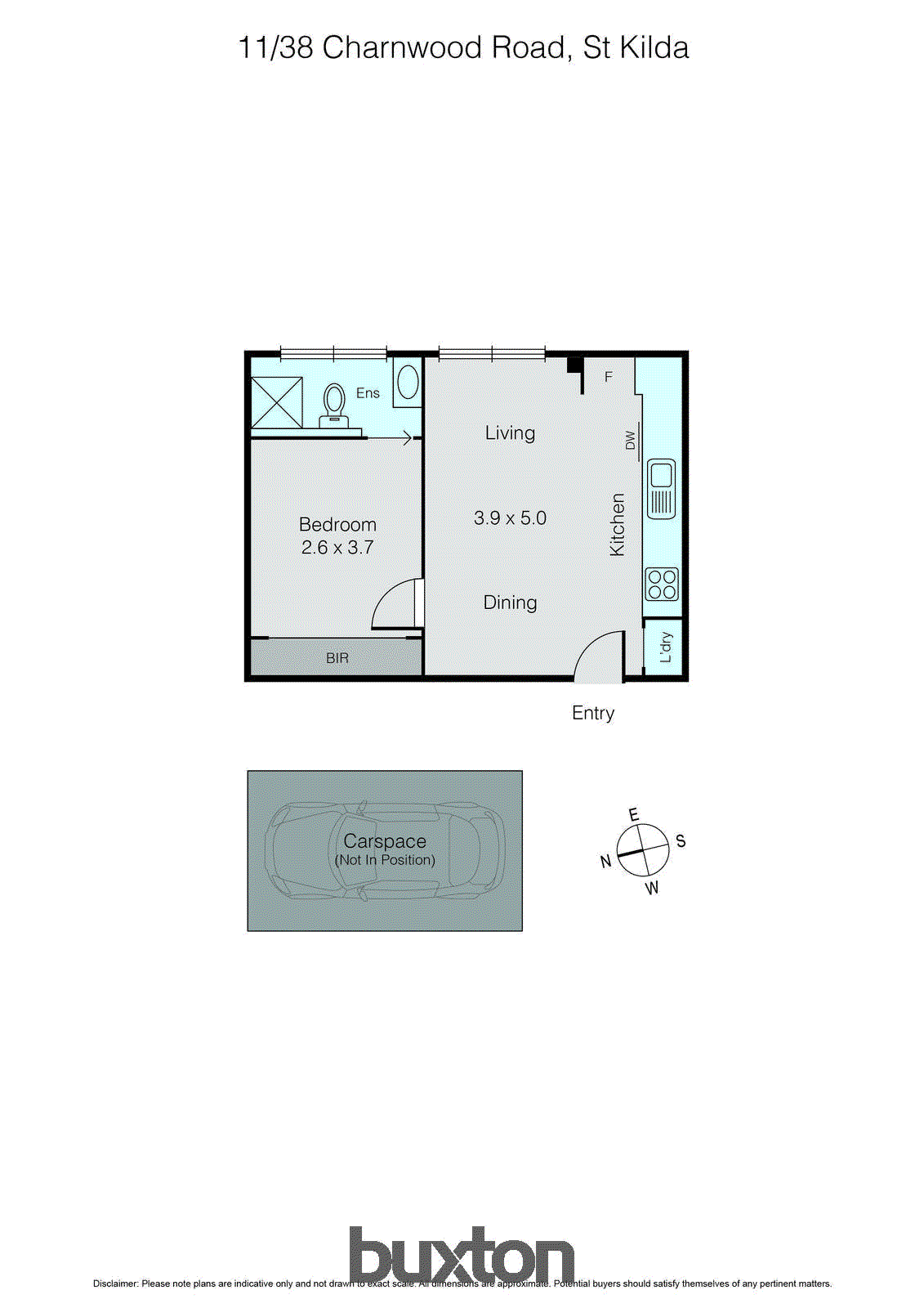 11/38 Charnwood Road, St Kilda VIC 3182 - Floorplan