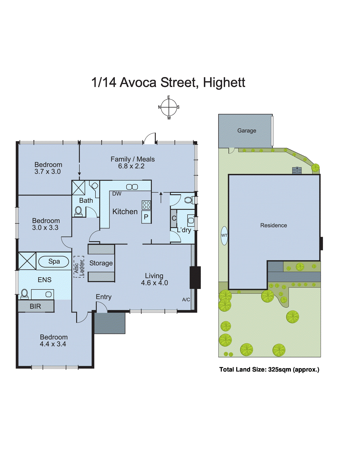 1/14 Avoca Street, Highett VIC 3190 - Floorplan
