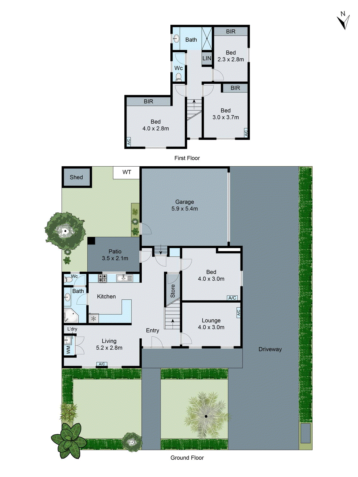 1/14 Boyd Avenue, Oakleigh East VIC 3166 - Floorplan