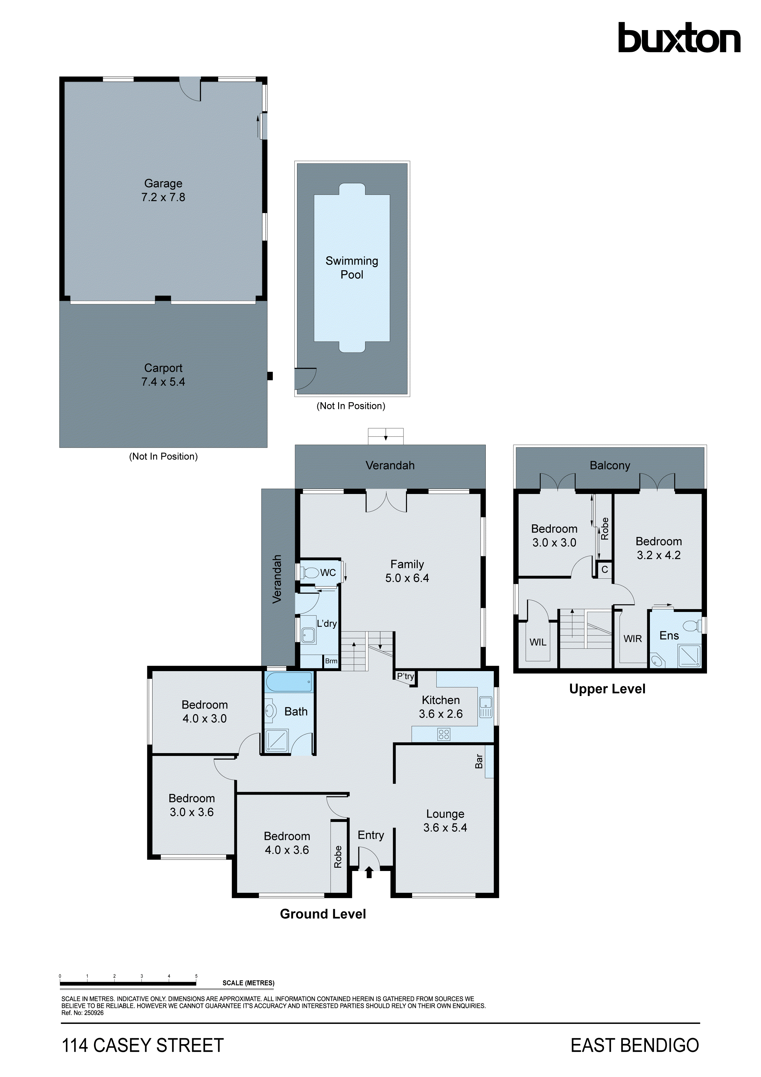 114 Casey Street, East Bendigo VIC 3550 - Floorplan