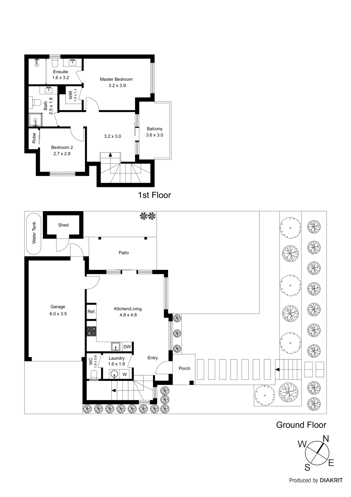 1/14 Clydebank Road, Edithvale VIC 3196 - Floorplan