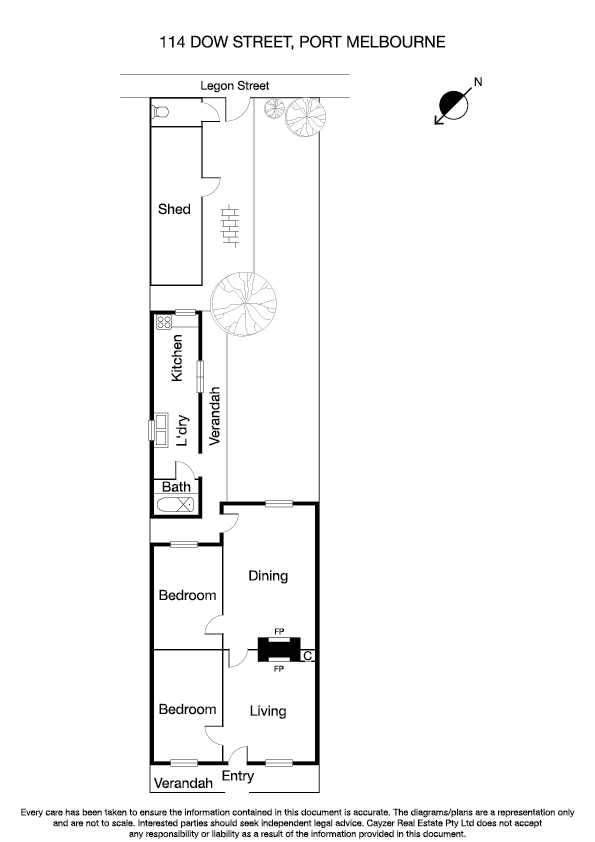 114 Dow Street, PORT MELBOURNE VIC 3207 - Floorplan