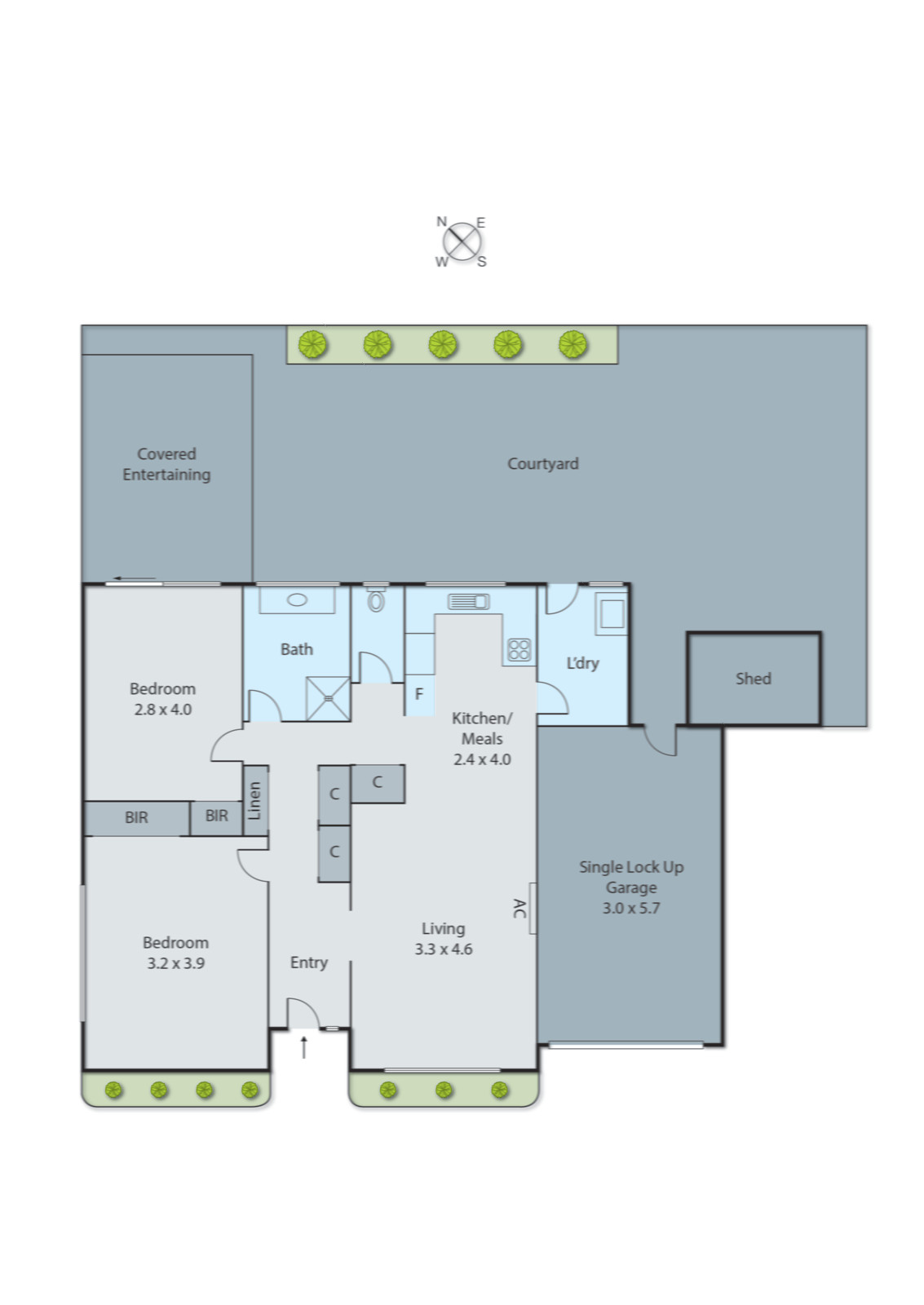 1/14 Embankment Grove, Chelsea VIC 3196 - Floorplan