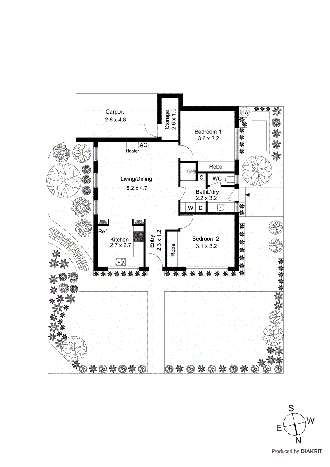 1/14 First Street, Black Rock VIC 3193 - Floorplan