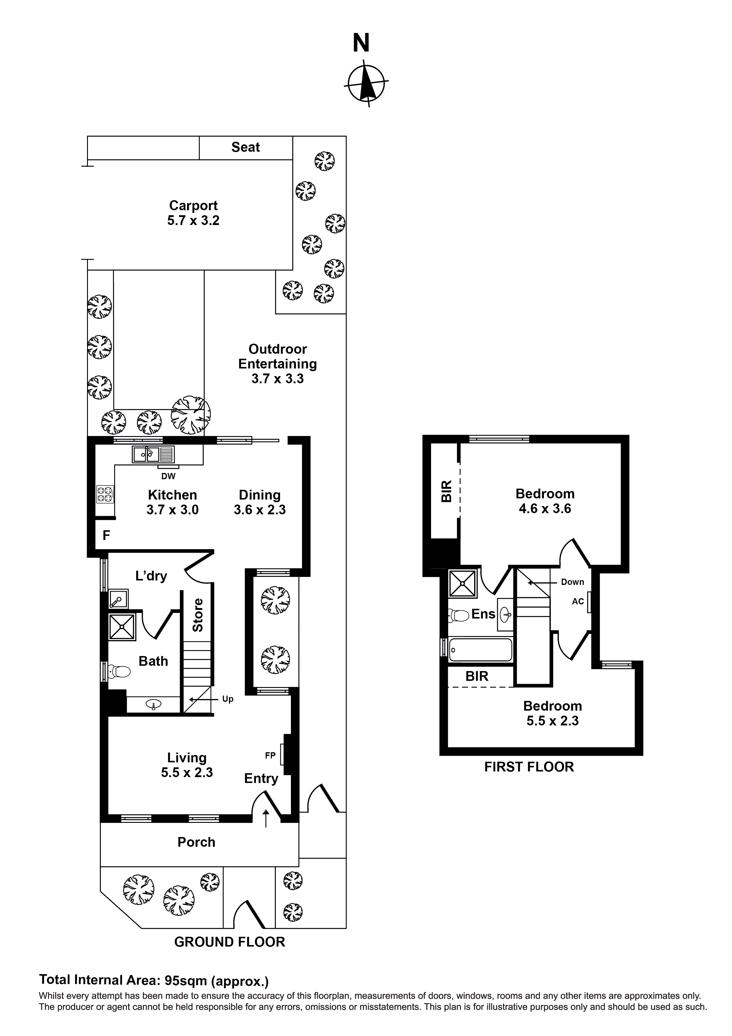 1/14 Forrest Street, Yarraville VIC 3013 - Floorplan