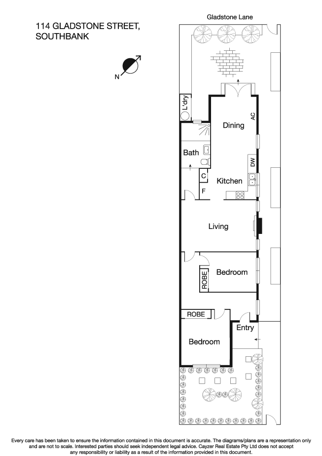 114 Gladstone Street, SOUTHBANK VIC 3006 - Floorplan
