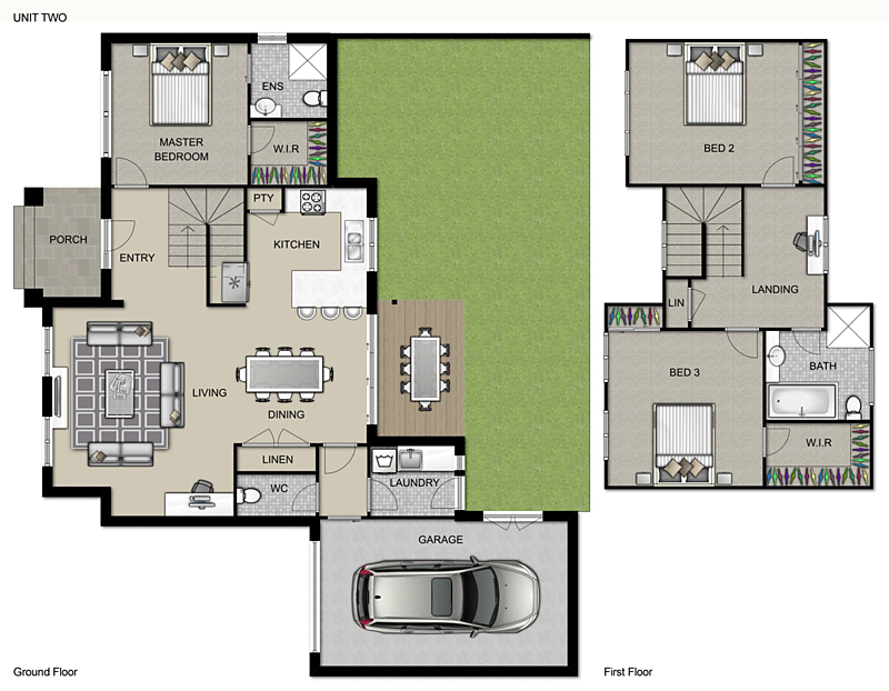 1/14 Ian Grove, Mount Waverley VIC 3149 - Floorplan
