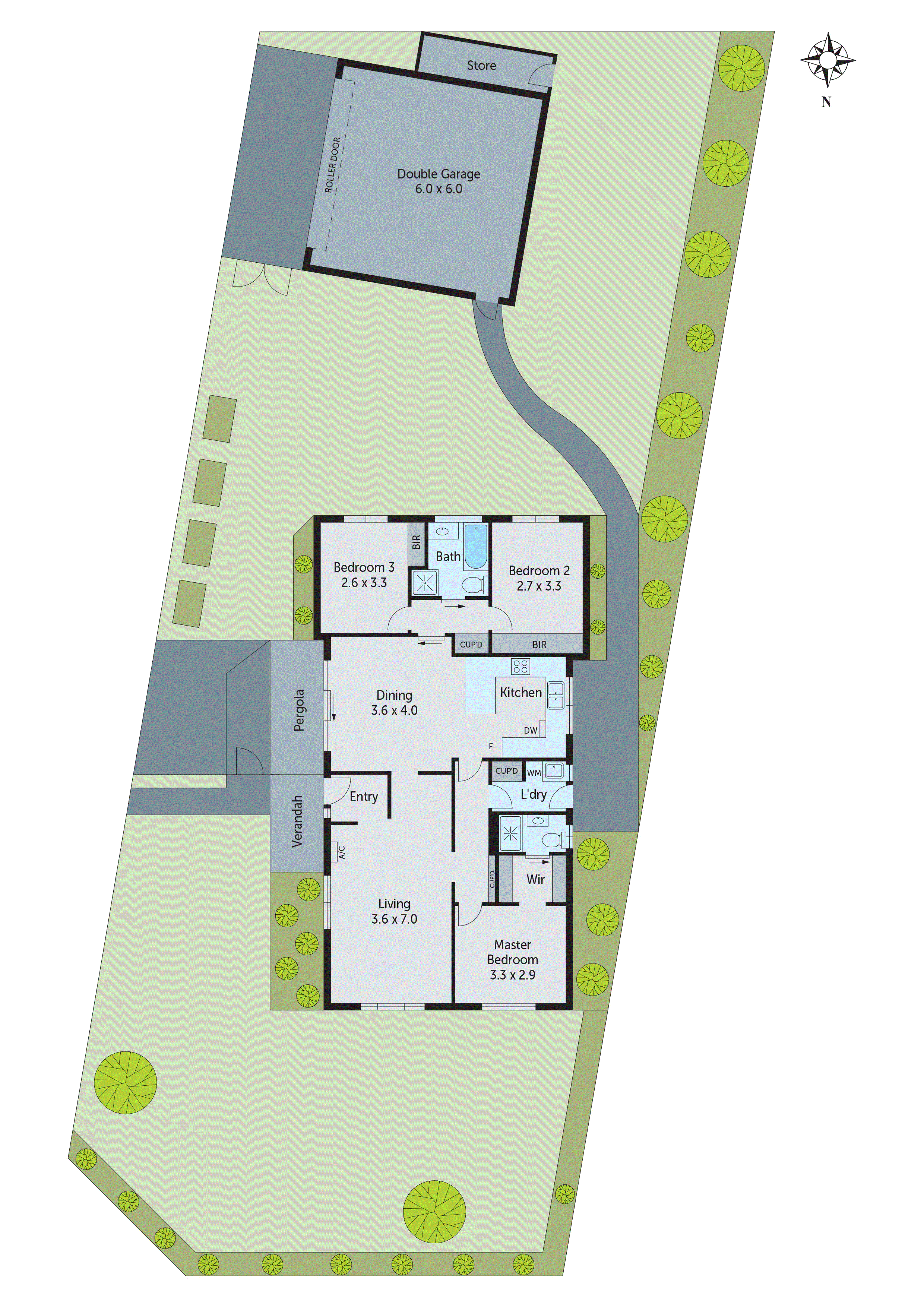 114 Kewarra Drive, Clifton Springs VIC 3222 - Floorplan