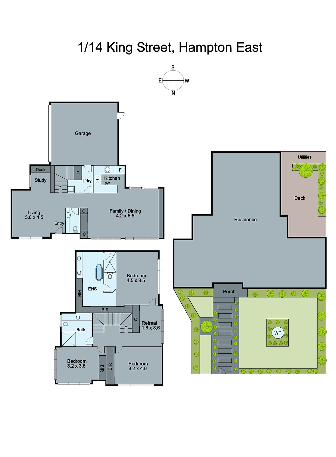 1/14 King Street, Hampton East VIC 3188 - Floorplan