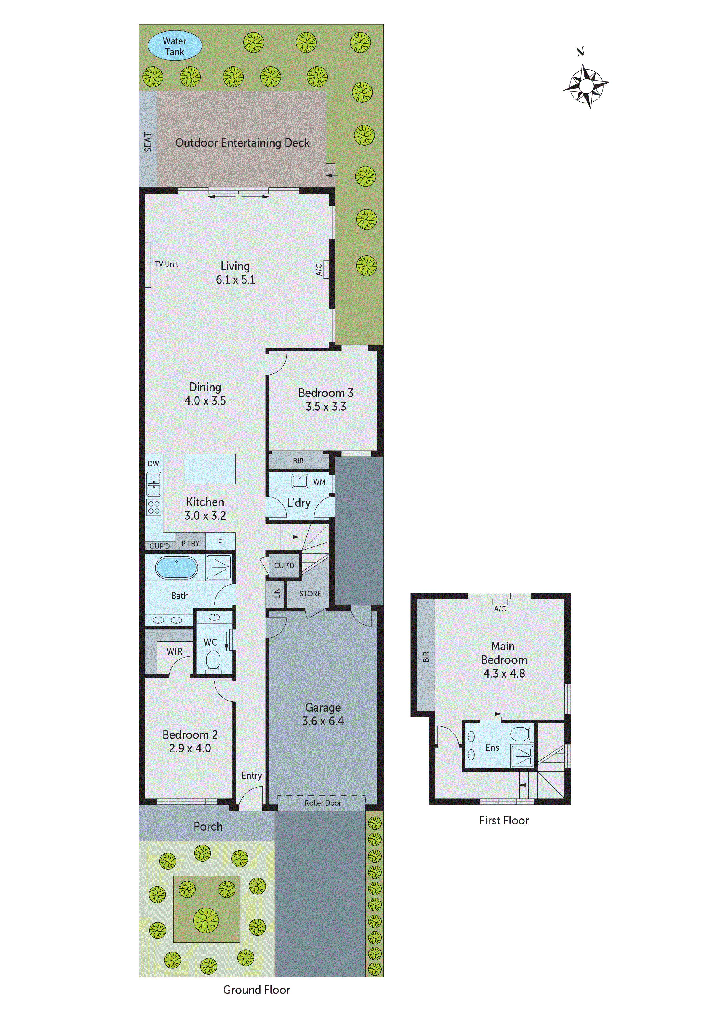 1/14 Mary Street, Hamlyn Heights VIC 3215 - Floorplan