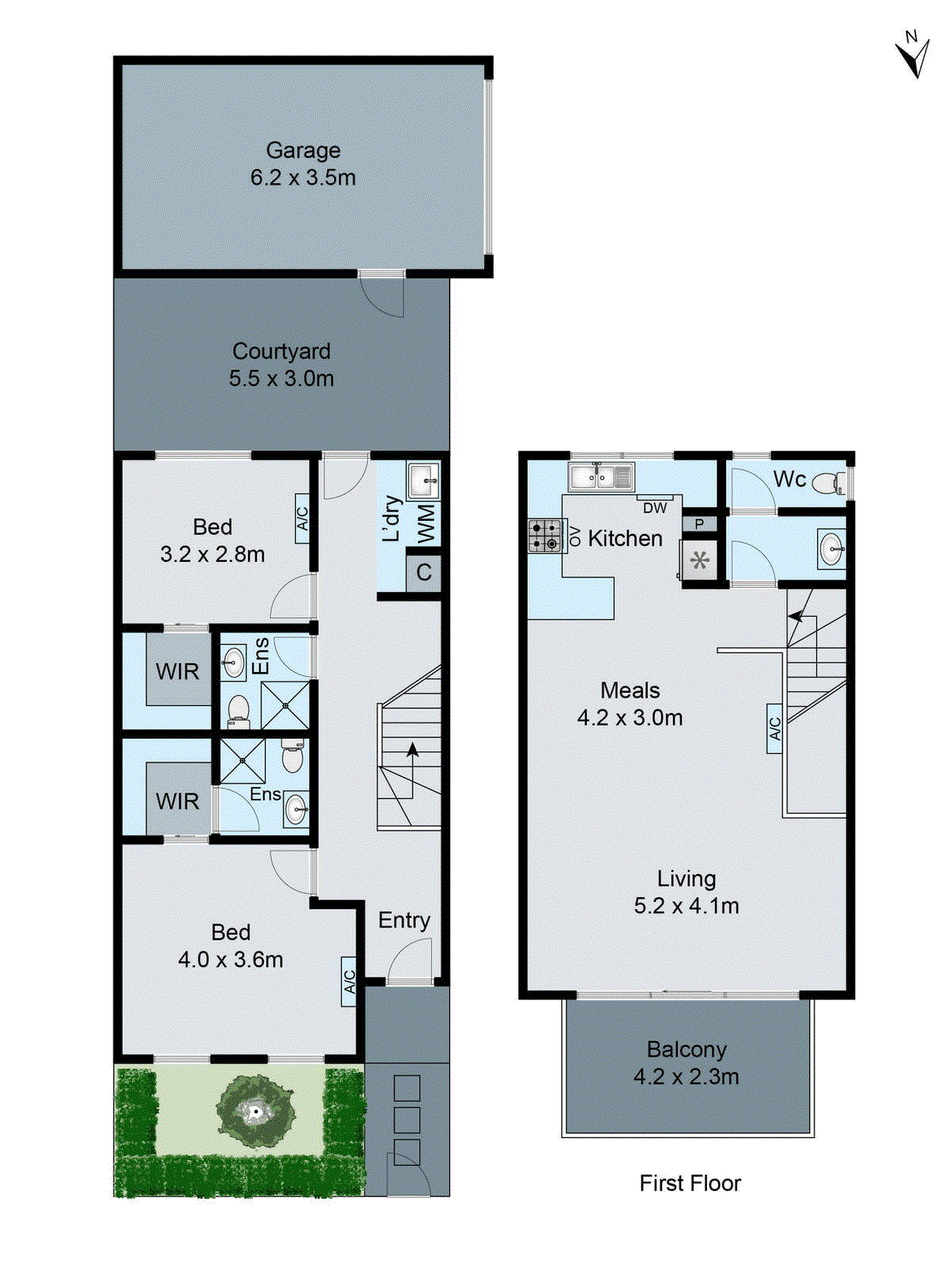 1/14 Mill Road, Oakleigh VIC 3166 - Floorplan