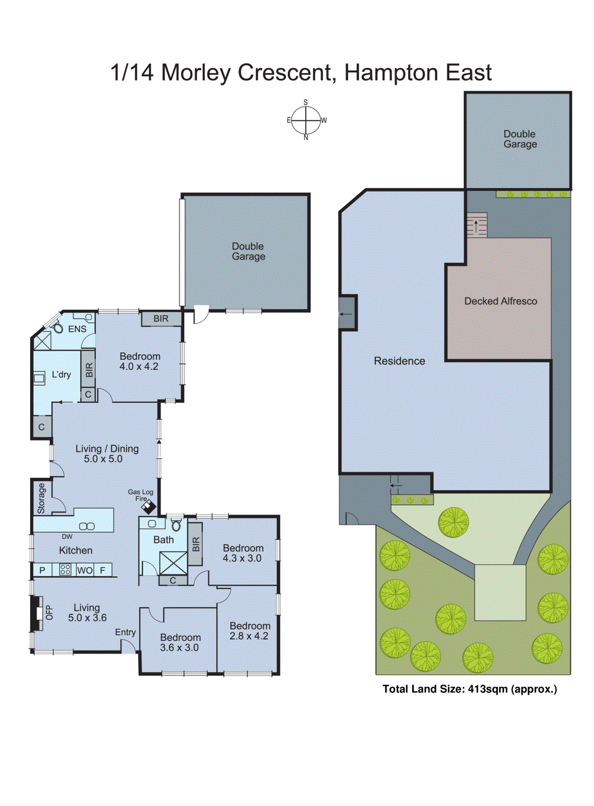 1/14 Morley Crescent, Highett VIC 3190 - Floorplan