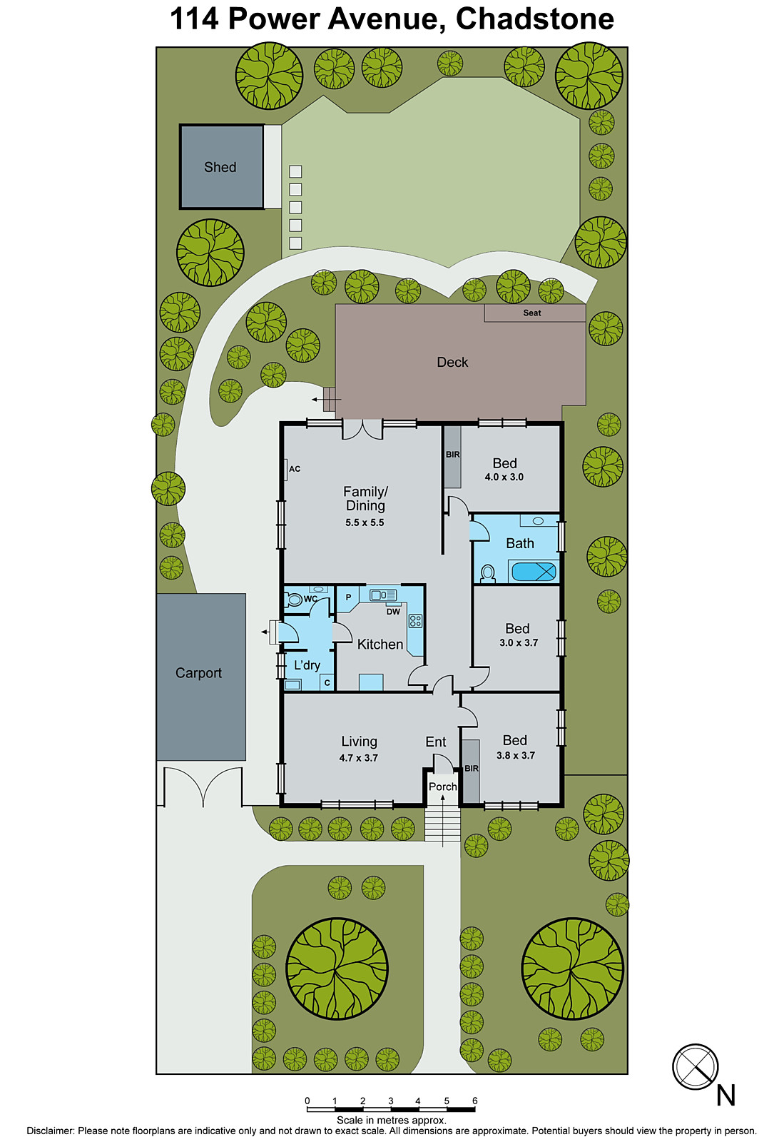 114 Power Avenue, Chadstone VIC 3148 - Floorplan