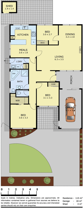 1/14 Talbot Avenue, Bentleigh VIC 3204 - Floorplan