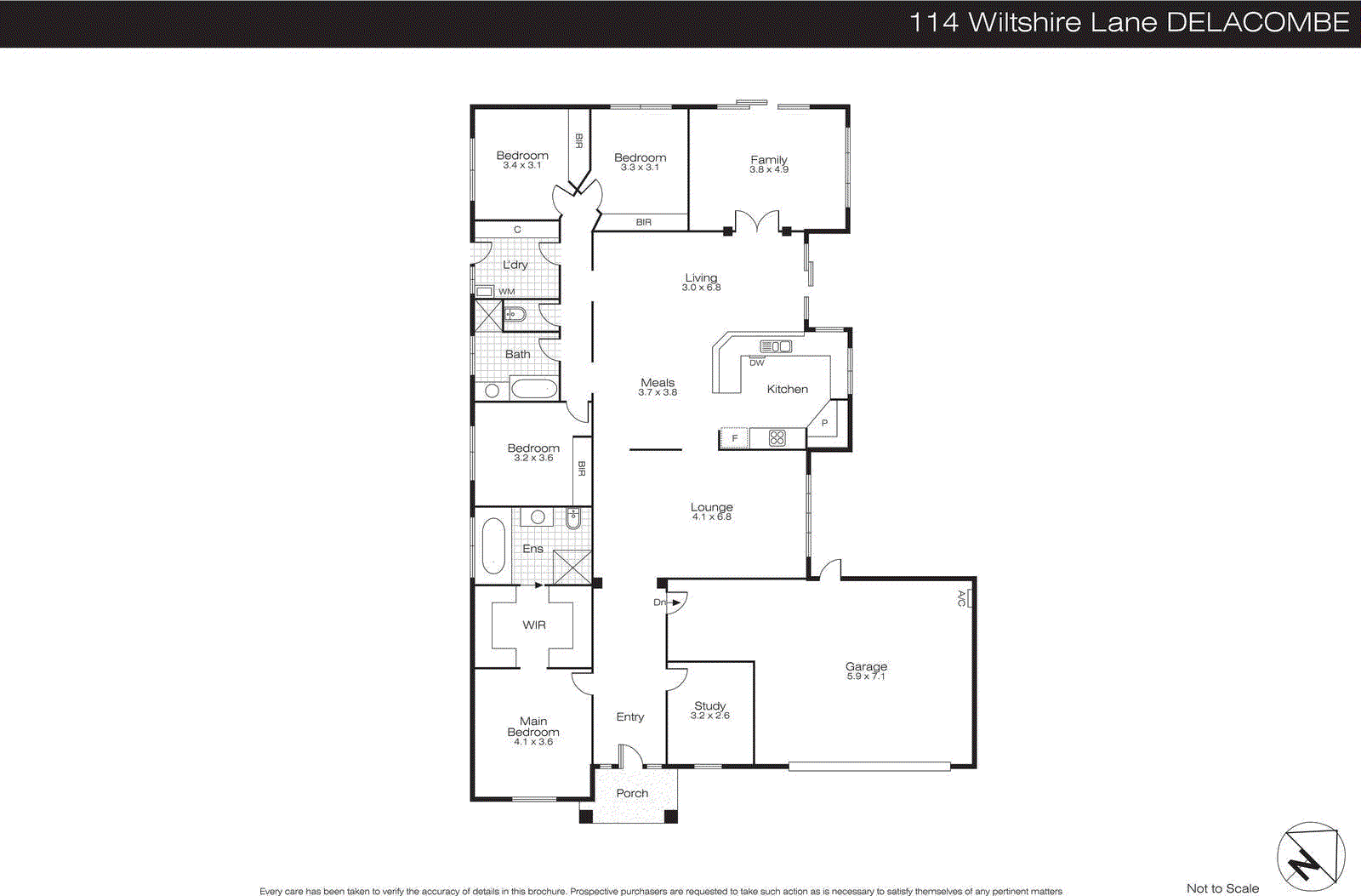 114 Wiltshire Lane, Delacombe VIC 3356 - Floorplan