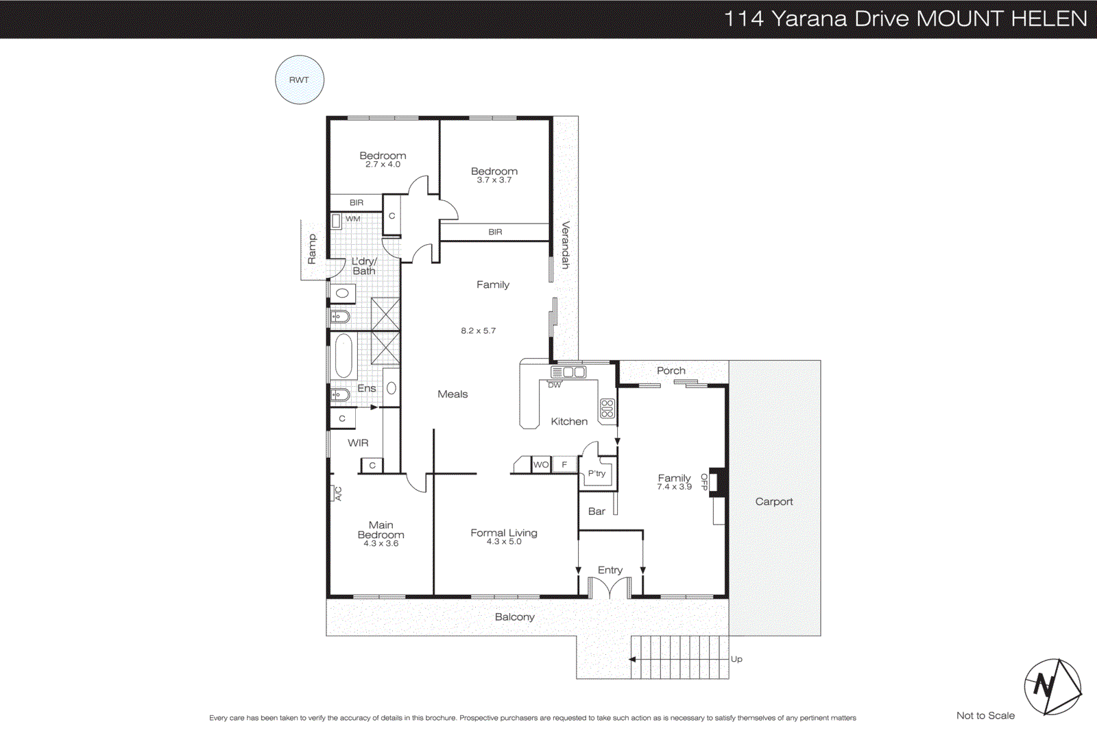 114 Yarana Drive, Mount Helen VIC 3350 - Floorplan