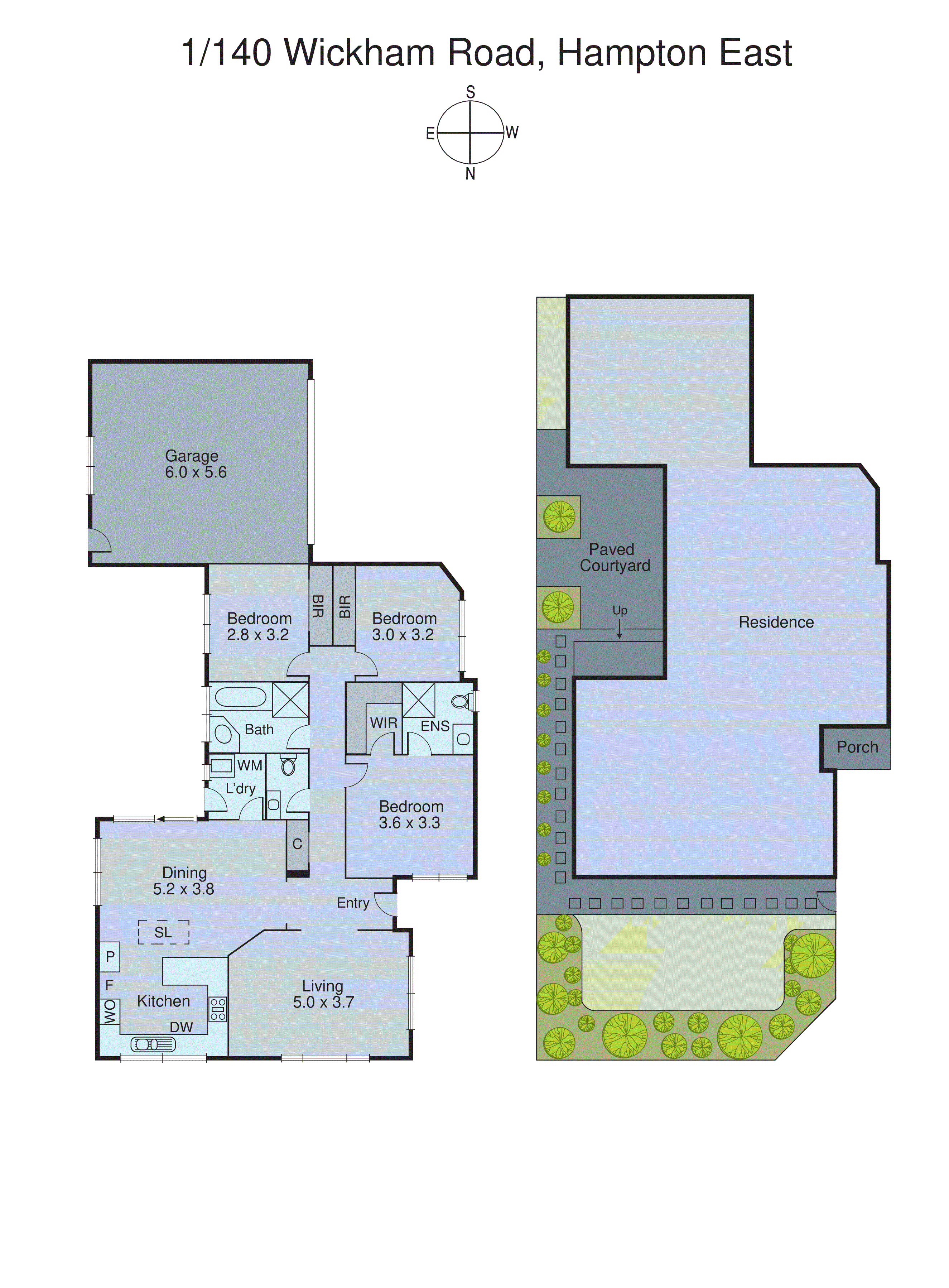 1/140 Wickham Road, Hampton East VIC 3188 - Floorplan