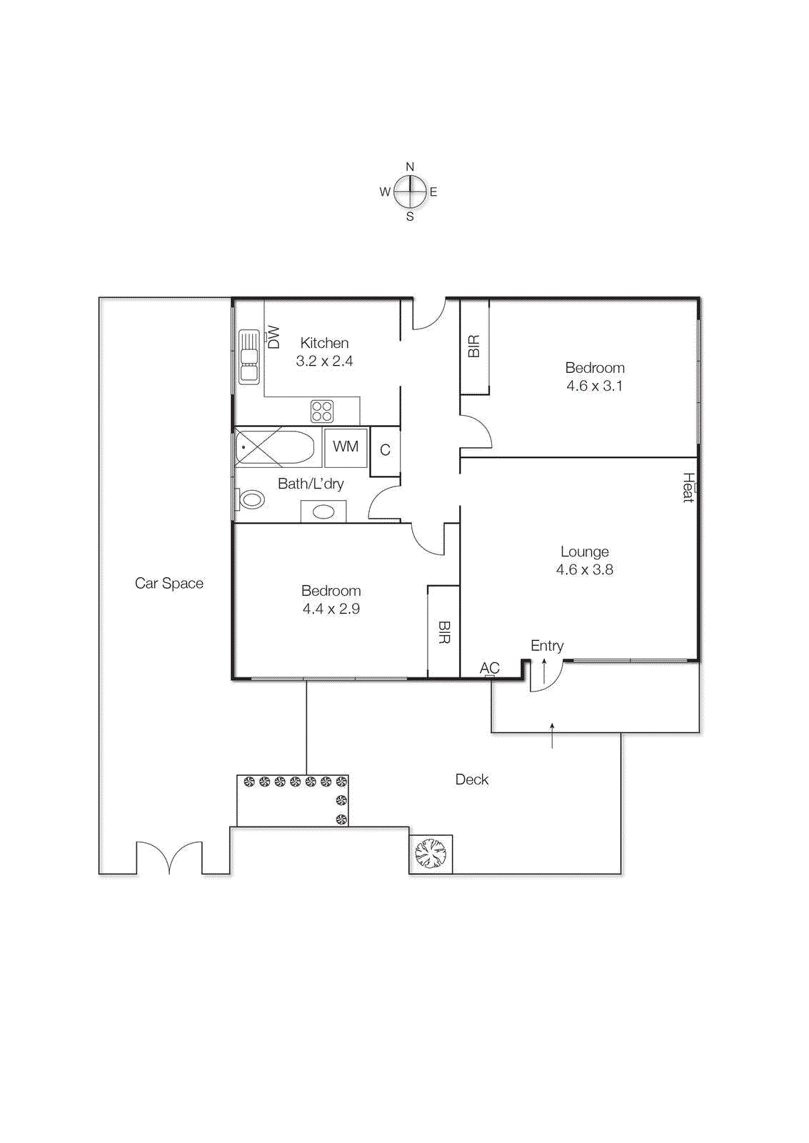 1/141 Glen Huntly Road, Elwood VIC 3184 - Floorplan