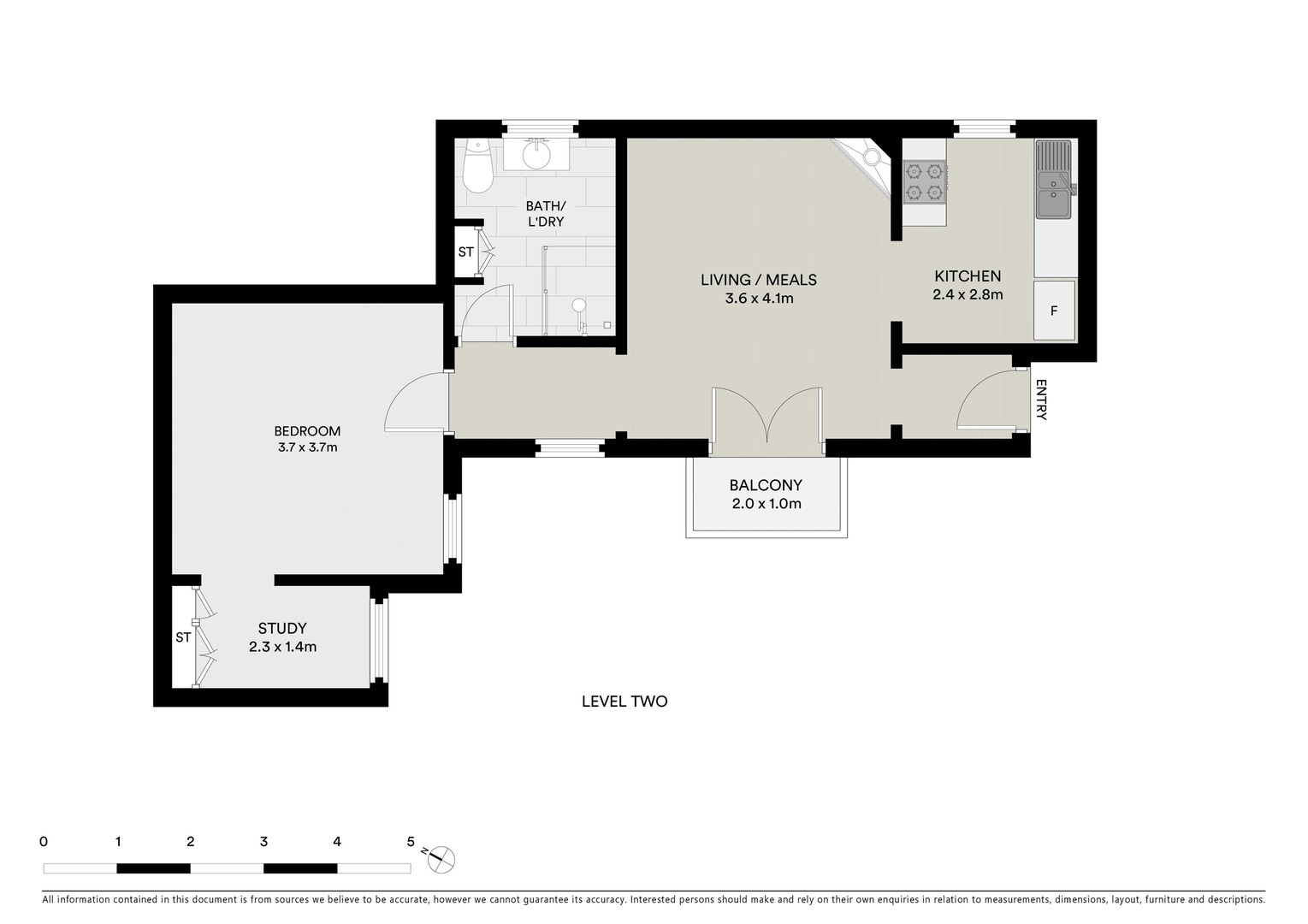 11/44 Fitzroy Street, St Kilda VIC 3182 - Floorplan