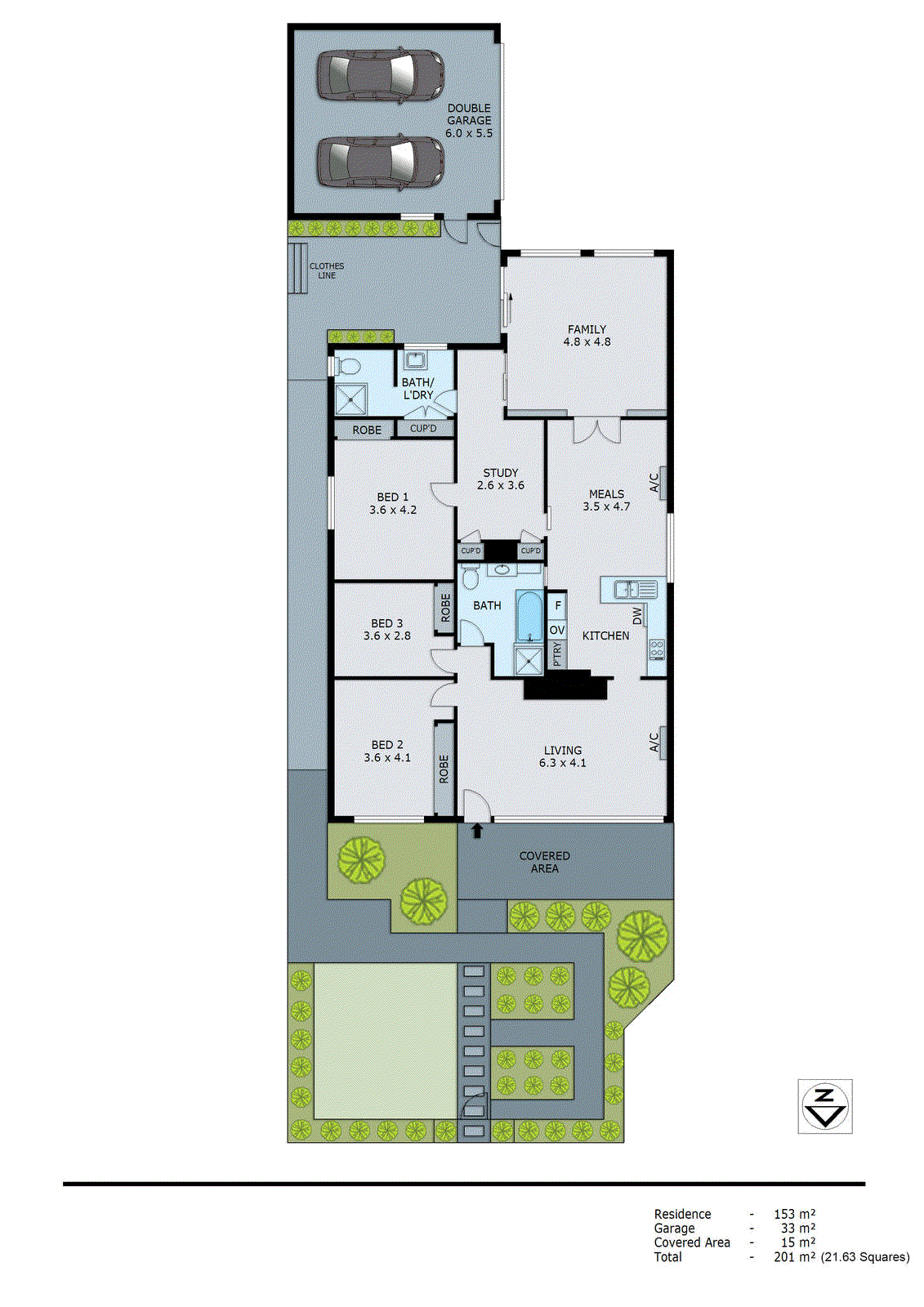 1/144 Lower Dandenong Road, Parkdale VIC 3195 - Floorplan