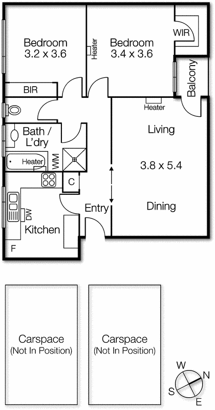 11/44 Robe Street, St Kilda VIC 3182 - Floorplan