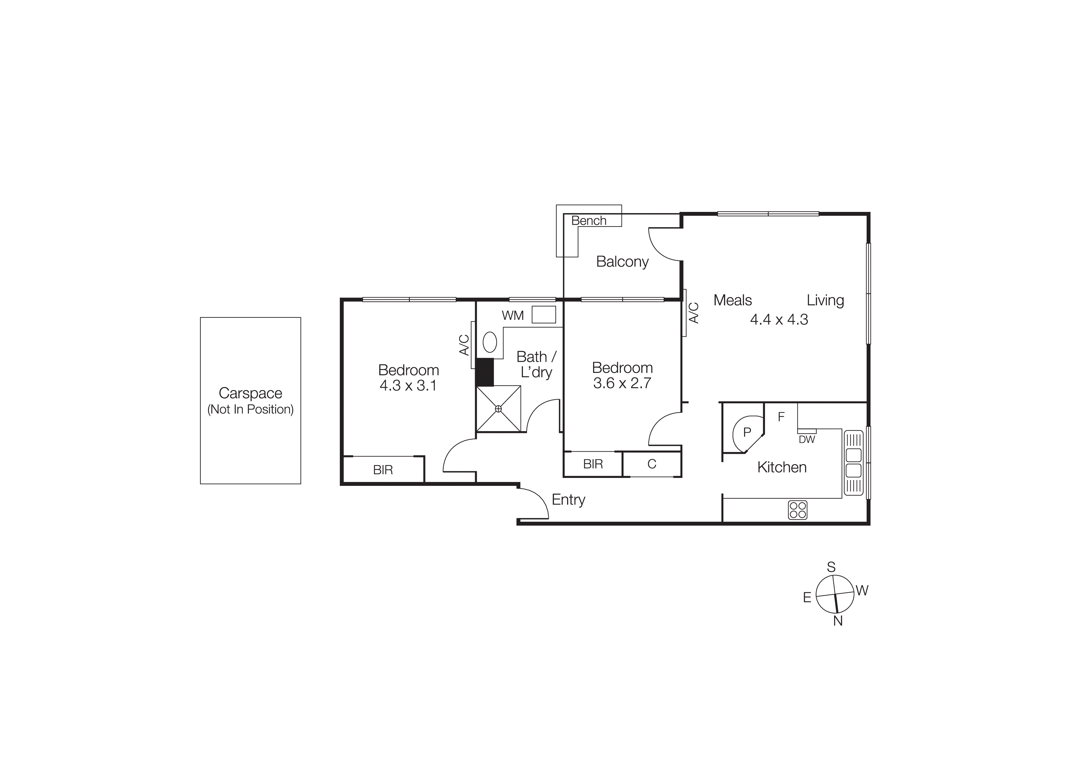11/457 St Kilda Street, Elwood VIC 3184 - Floorplan