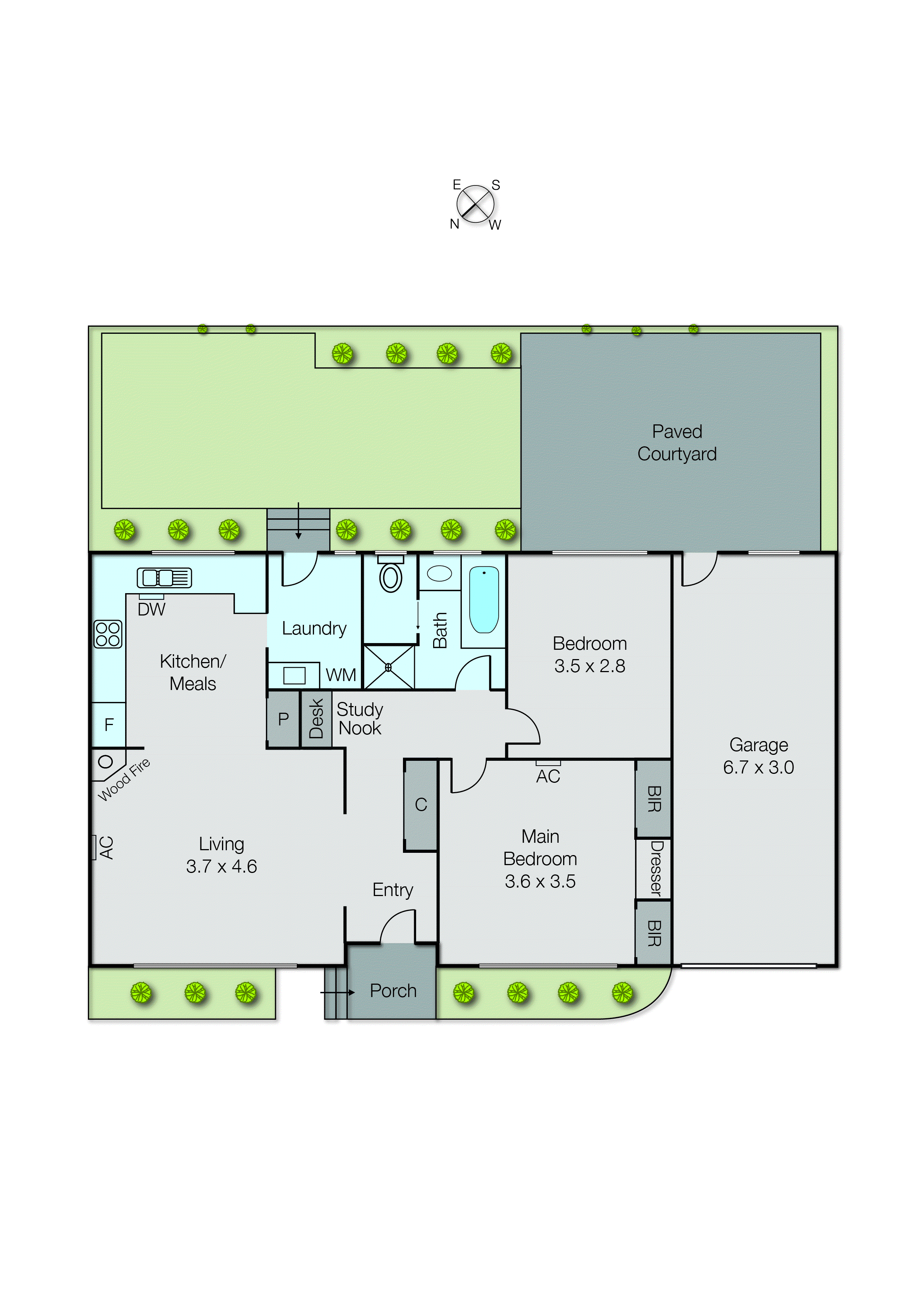 11/464 Como Parade West, Mordialloc VIC 3195 - Floorplan