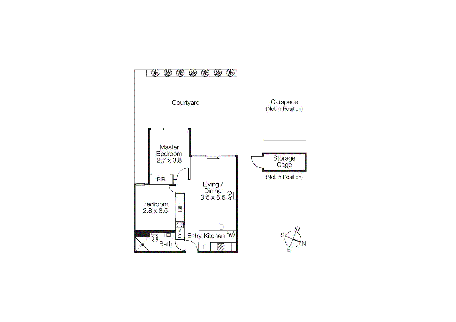 114/85 Market Street, South Melbourne VIC 3205 - Floorplan