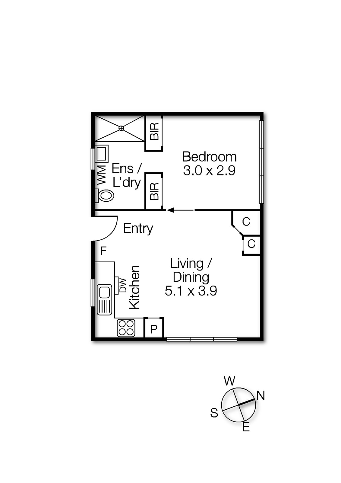 11/5-9 Fulton Street, St Kilda East VIC 3183 - Floorplan