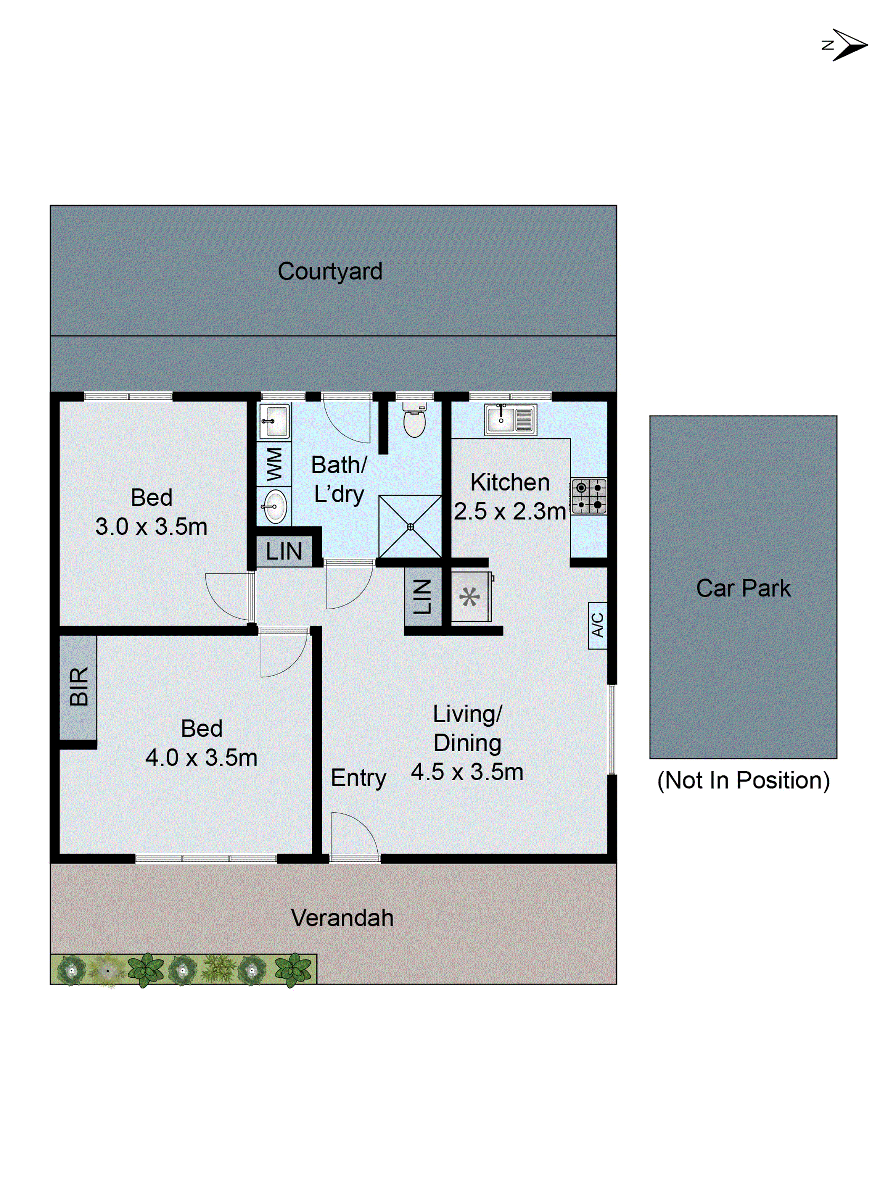 1/15 Addis Street, Geelong West VIC 3218 - Floorplan