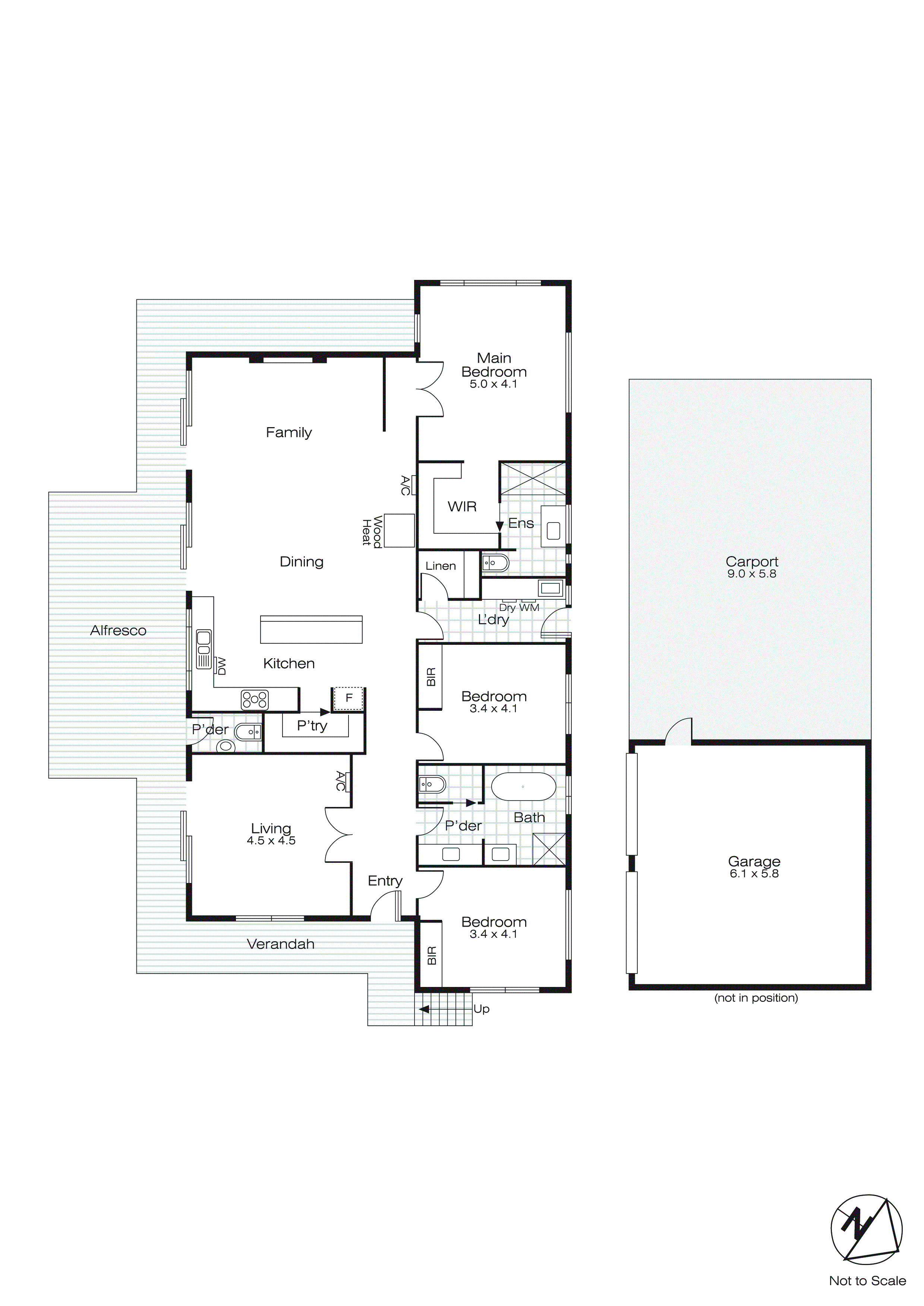 115 Aubreys Road, Magpie VIC 3352 - Floorplan