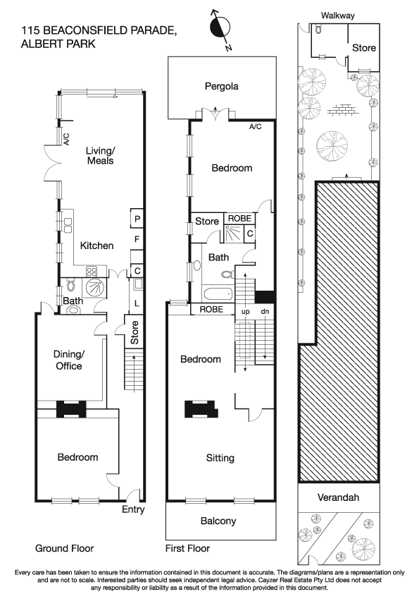 115 Beaconsfield Parade, ALBERT PARK VIC 3206 - Floorplan