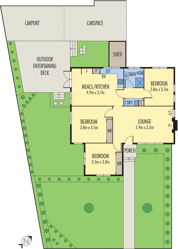 1/15 Bega Street, Chadstone VIC 3148 - Floorplan