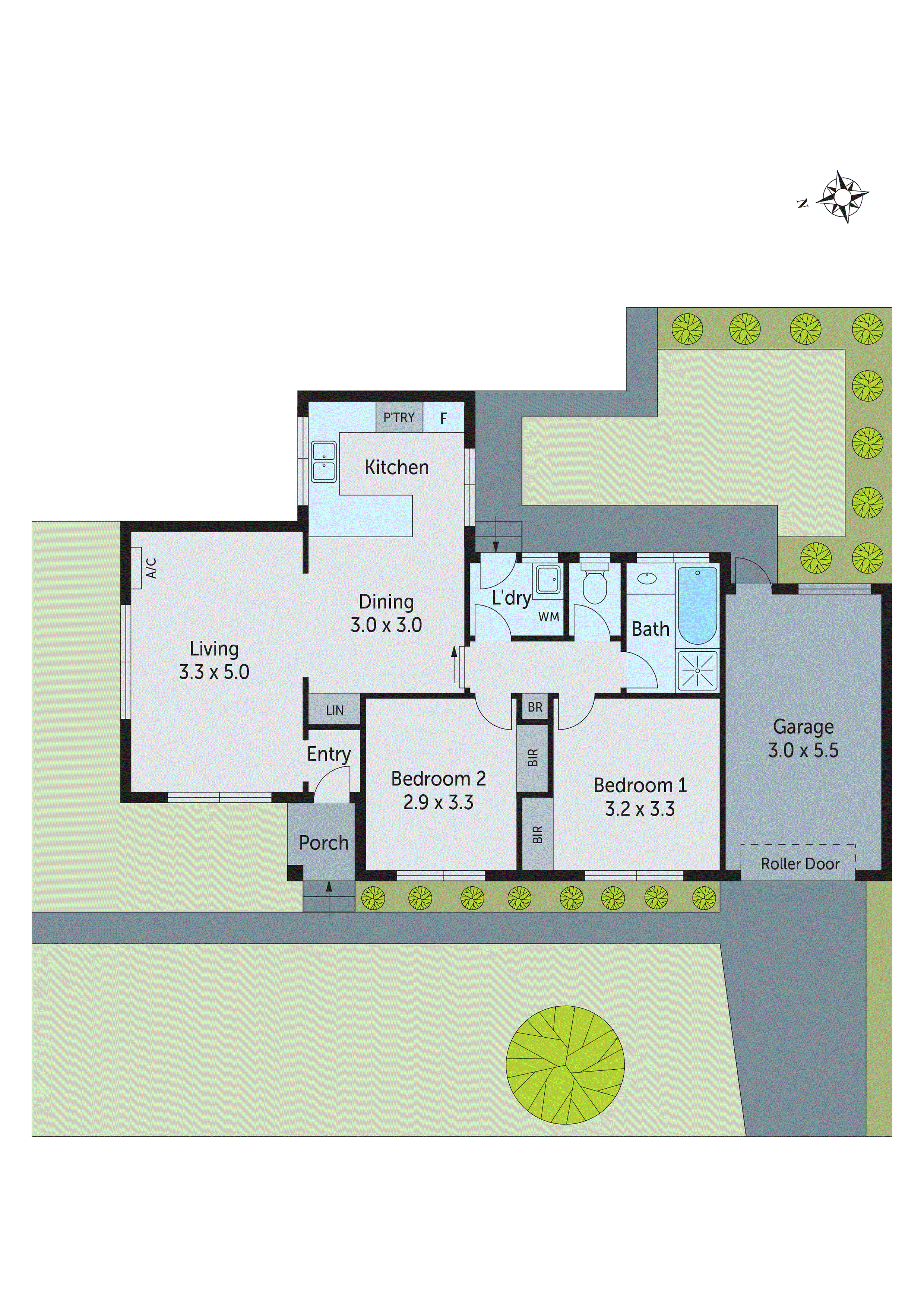1/15 Bieske Road, Grovedale VIC 3216 - Floorplan