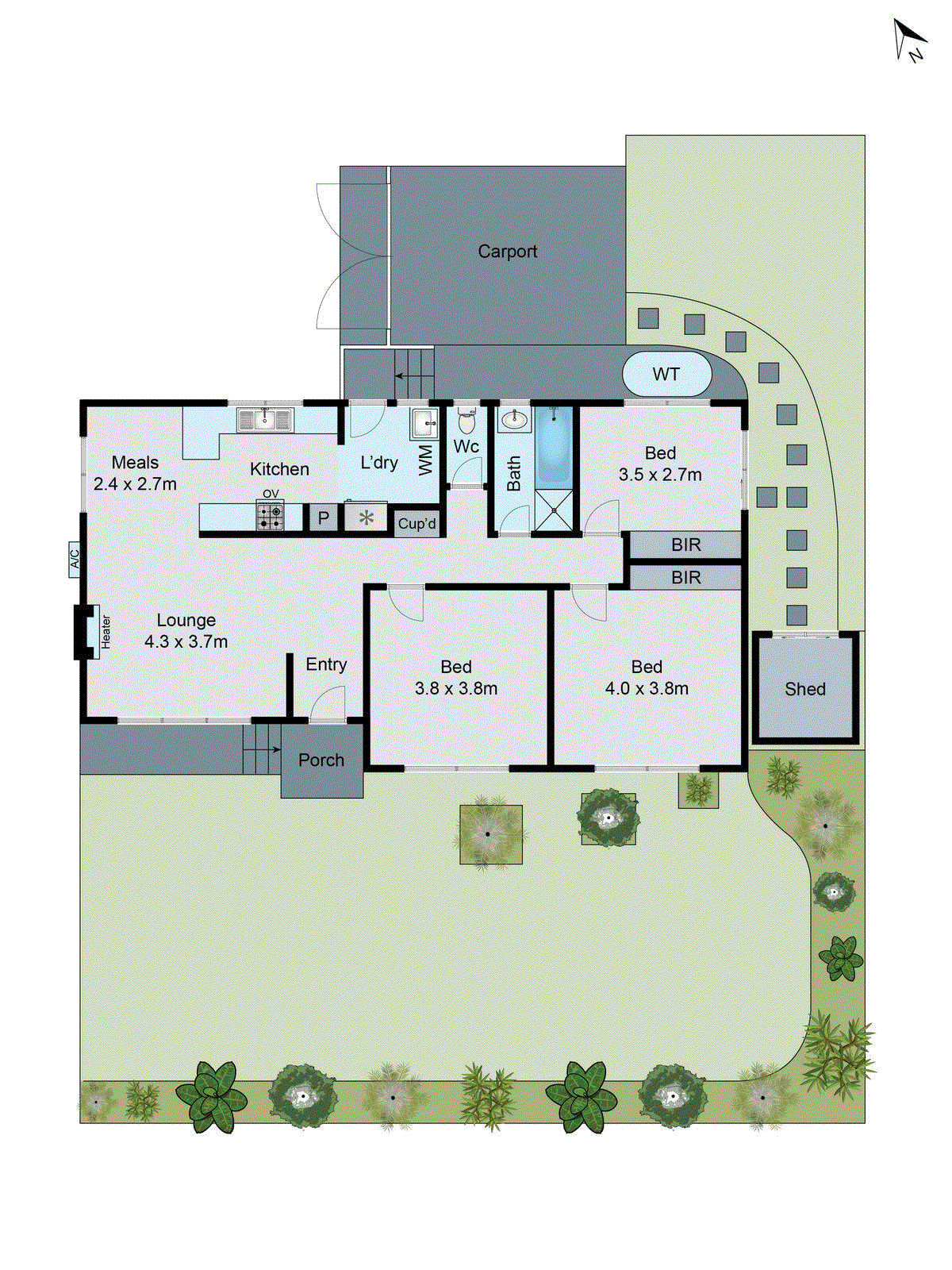 1/15 Emerald Street, Mount Waverley VIC 3149 - Floorplan