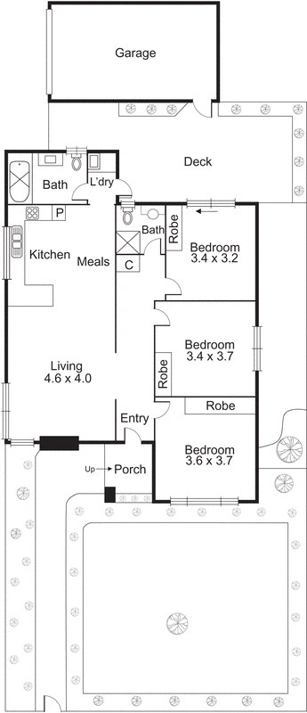1/15 Francesco Street, Bentleigh East VIC 3165 - Floorplan