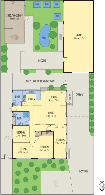 115 Plantation Road, Corio VIC 3214 - Floorplan