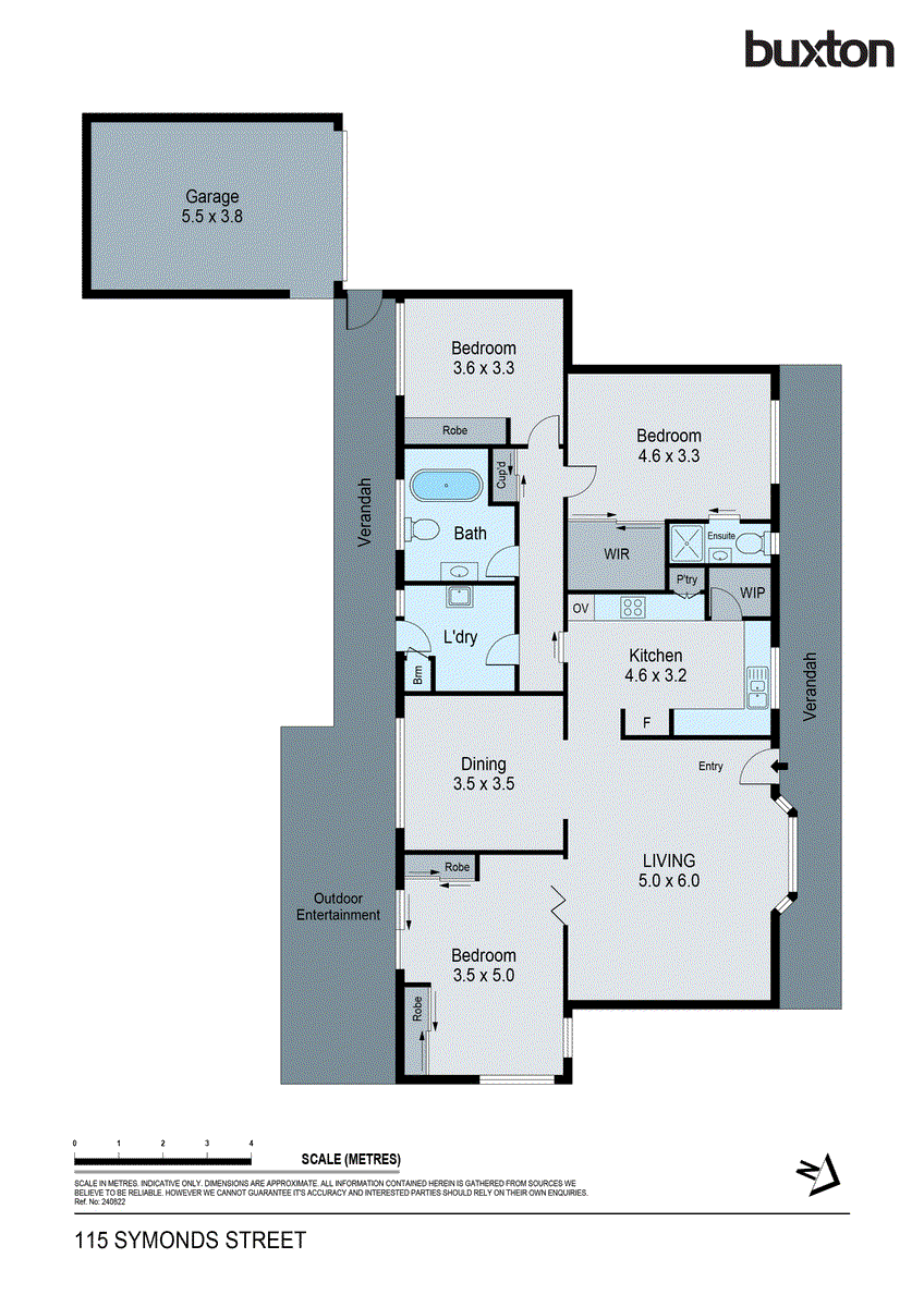 115 Symonds Street, Golden Square VIC 3555 - Floorplan