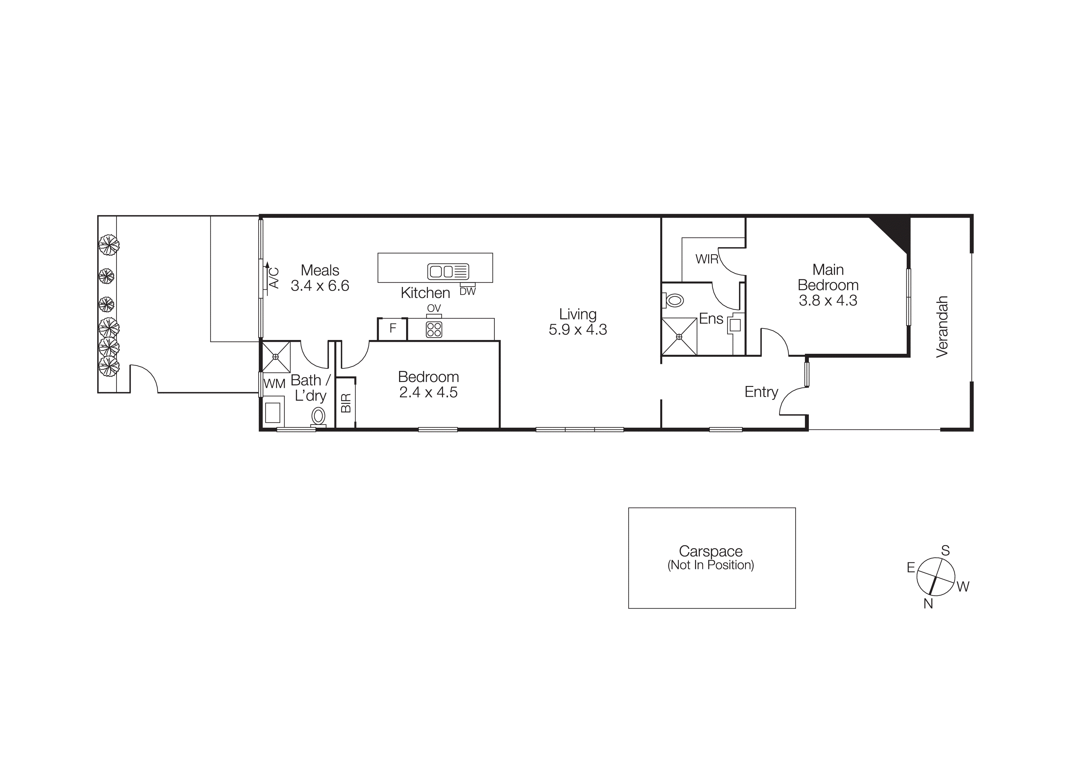 1/150-152 Brighton Road, Ripponlea VIC 3185 - Floorplan