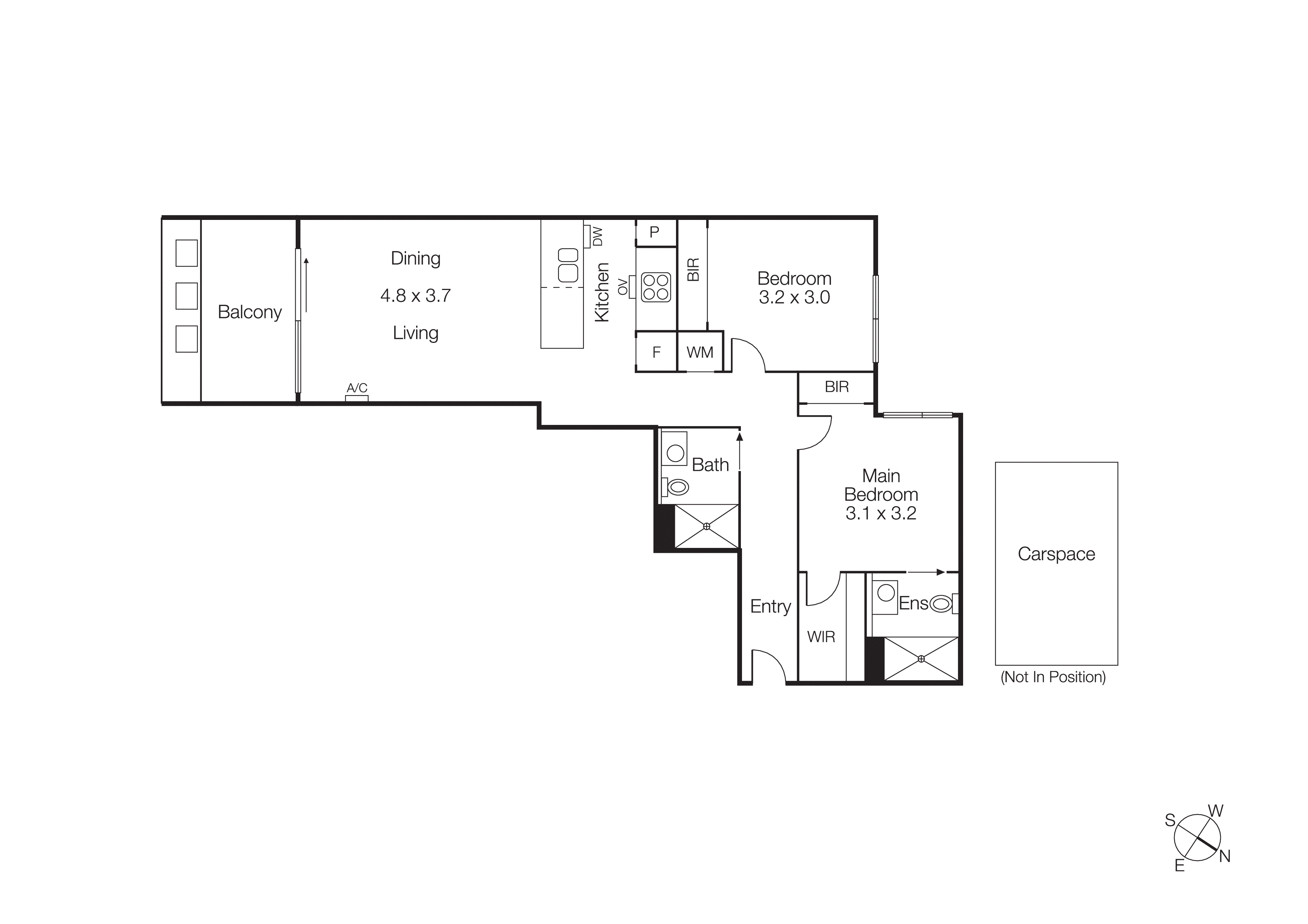 115/181 Fitzroy Street, St Kilda VIC 3182 - Floorplan