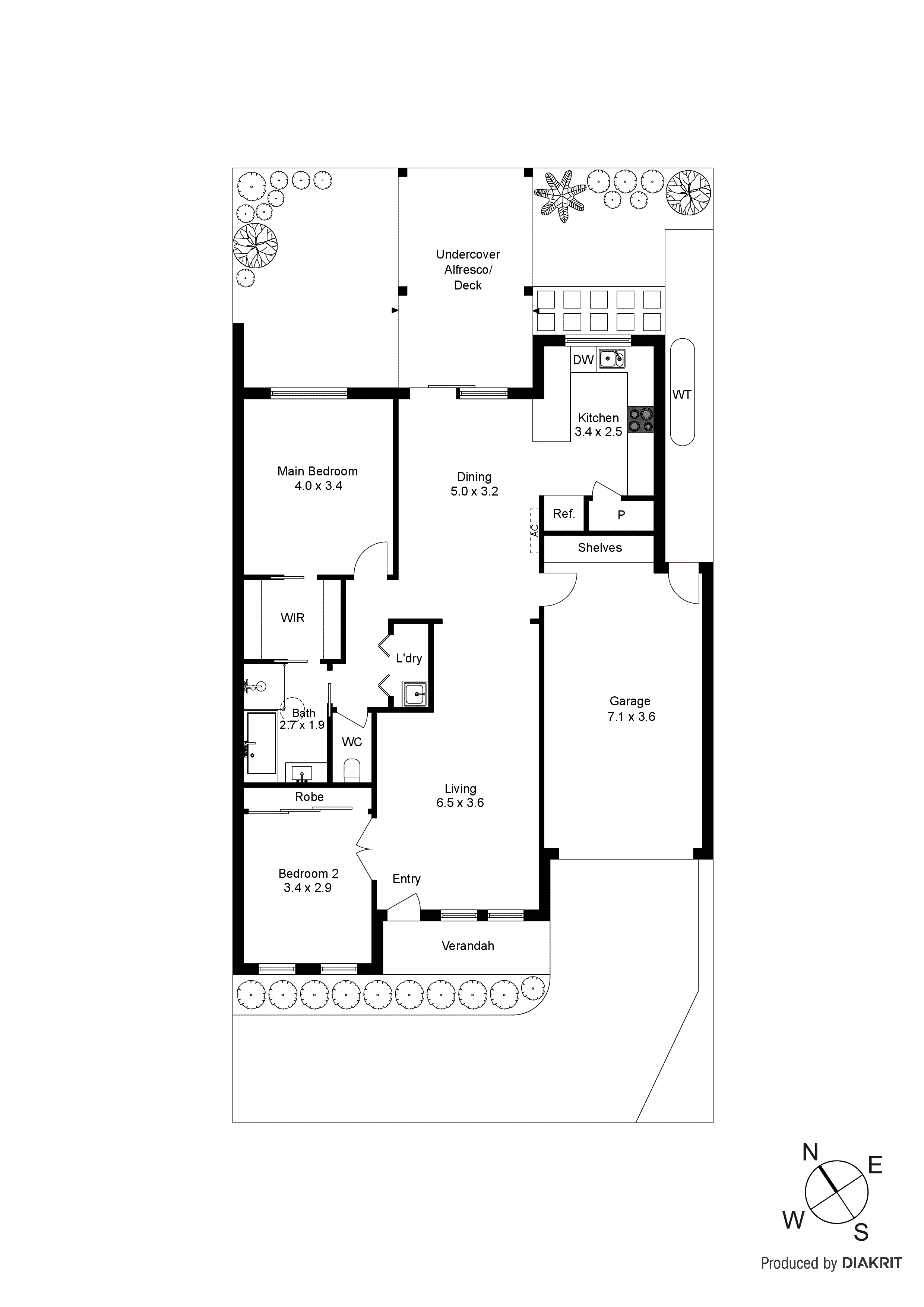 11/523-525 Station Street, Carrum VIC 3197 - Floorplan